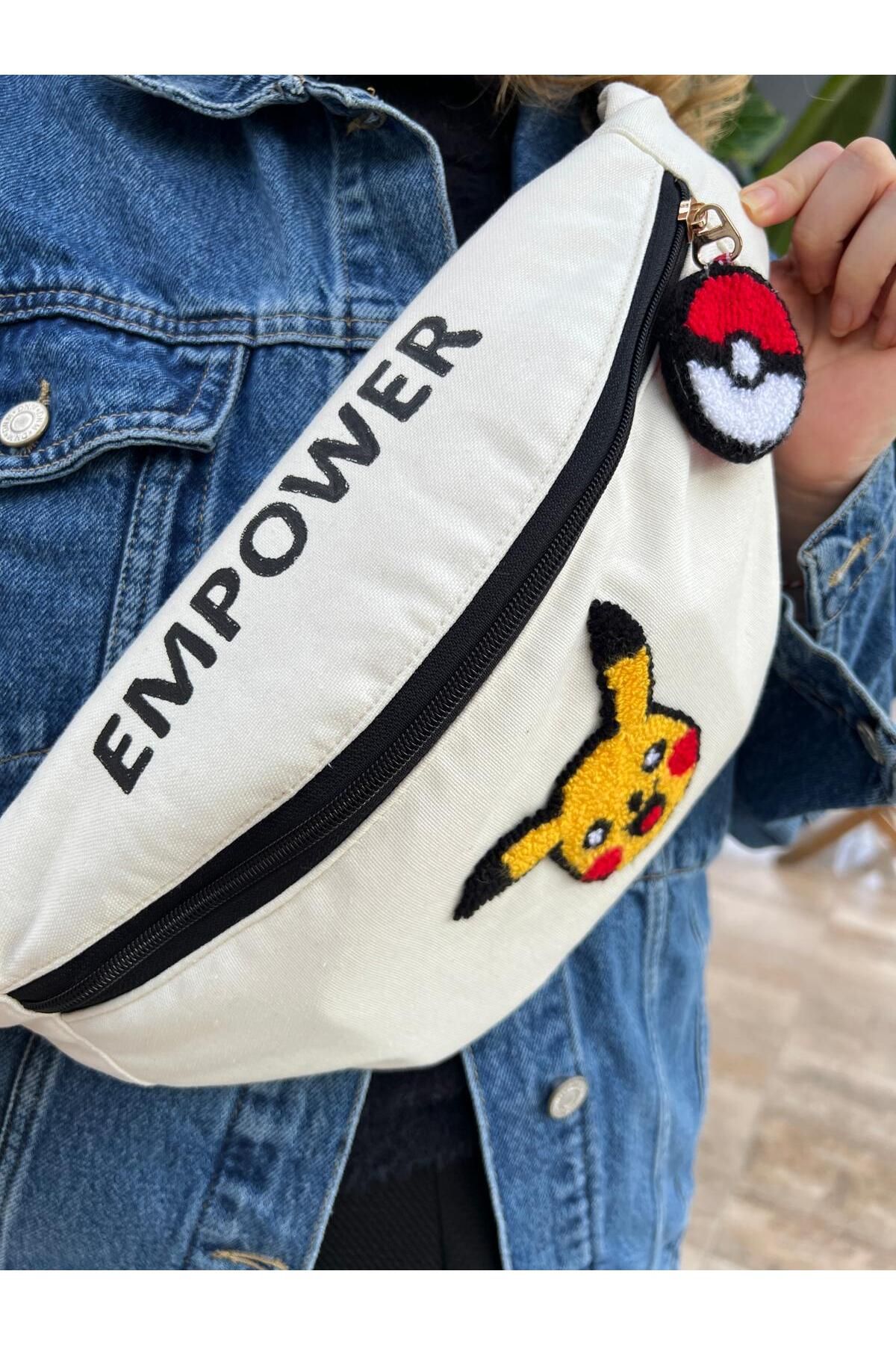 TALKING DREAMS-Pikachu Pattern Punch Waist Bag 4