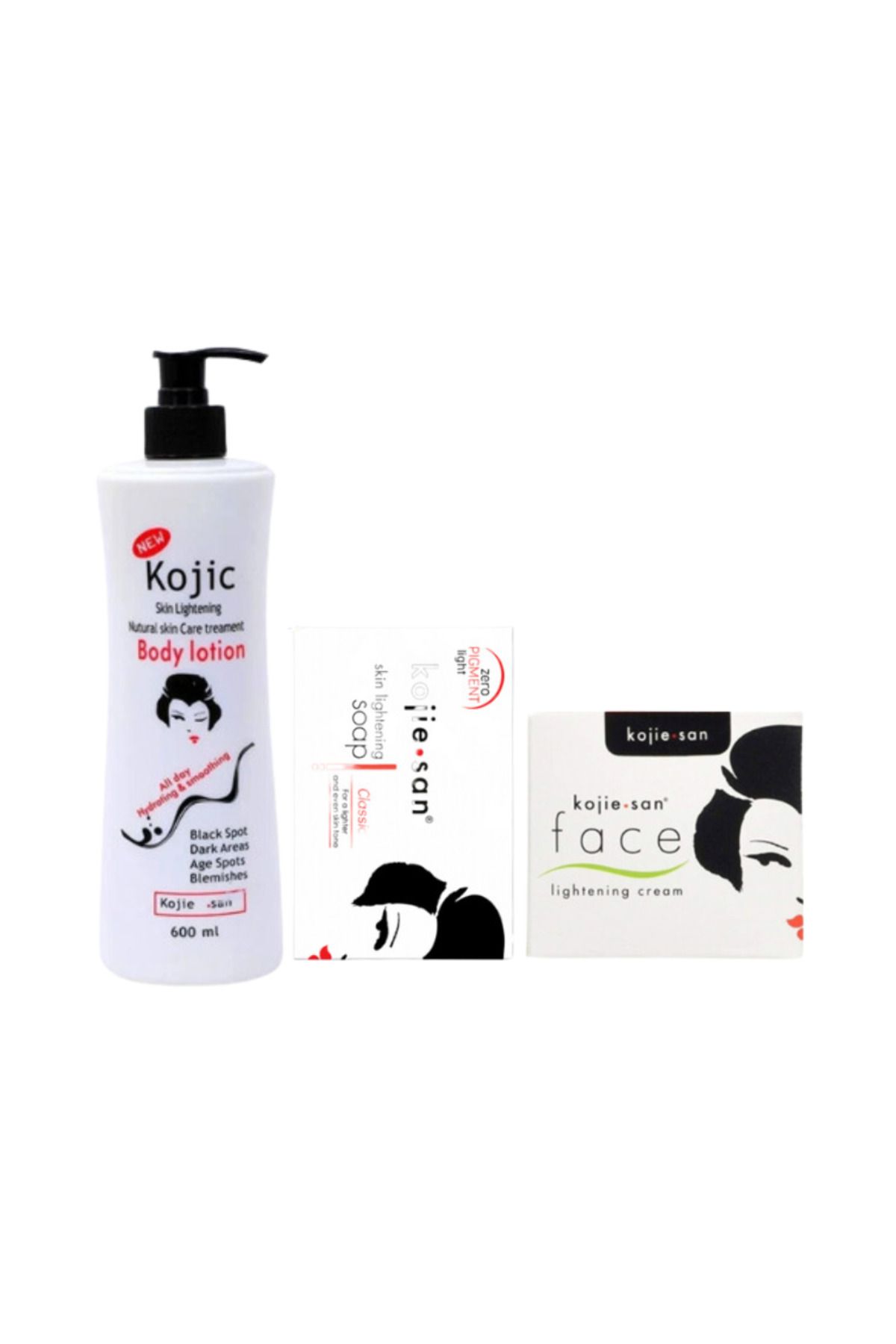 Kojie San-Kojie San Skin Lightening and Whitening Set - 3 Products 1