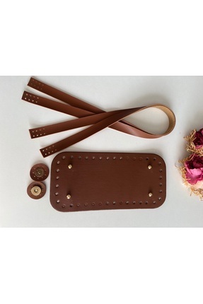 zg hobi aksesuar Örgü çanta için dikilebilir askı ,taban seti