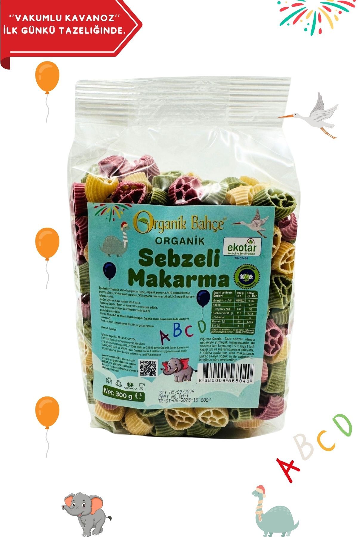 Genel Markalar Organik Sertifikalı Ek Gıda Seti 6 Ay Organik Şehriye, Makarna, Çorbalık Tahıl Ve Tarhana fotoğrafı 3 (önizleme)