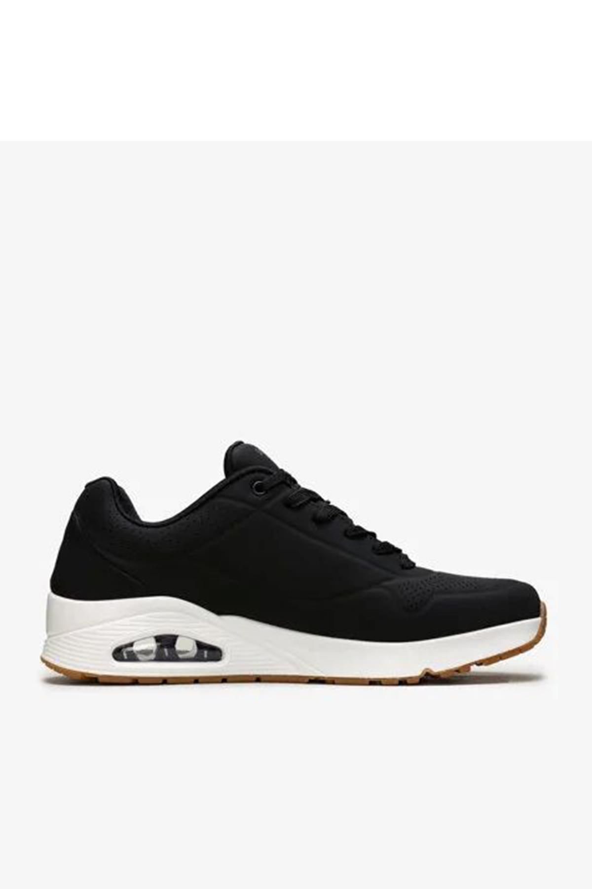 SKECHERS Uno - Stand On Air 52458/blk Erkek Sneaker Ayakkabı - Siyah