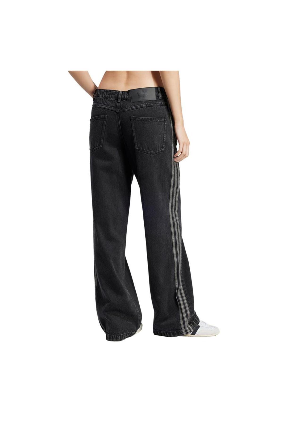 adidas-Women's Black Sweatpants Denim 3S Pant Jd3109 3