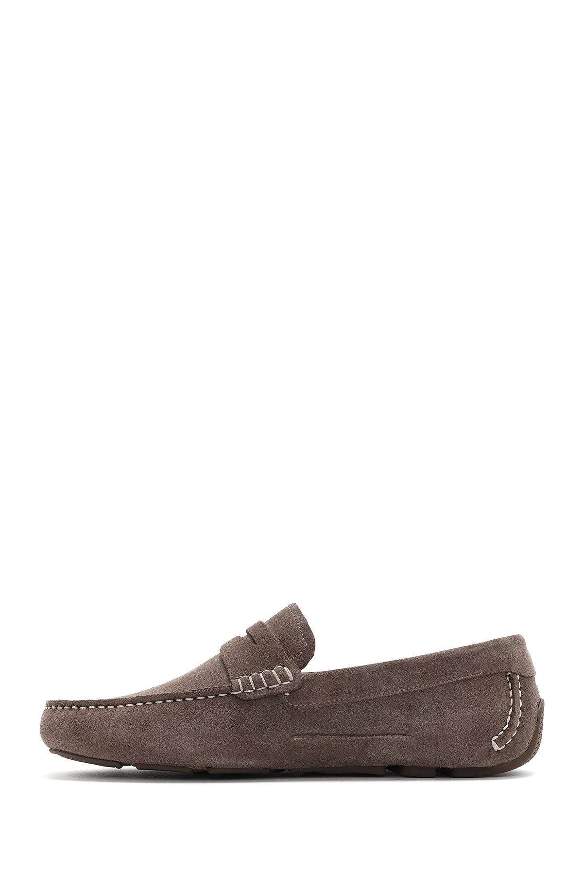Derimod-Loafer bărbați din piele de căprioară de nurcă 25SFD 630310 2