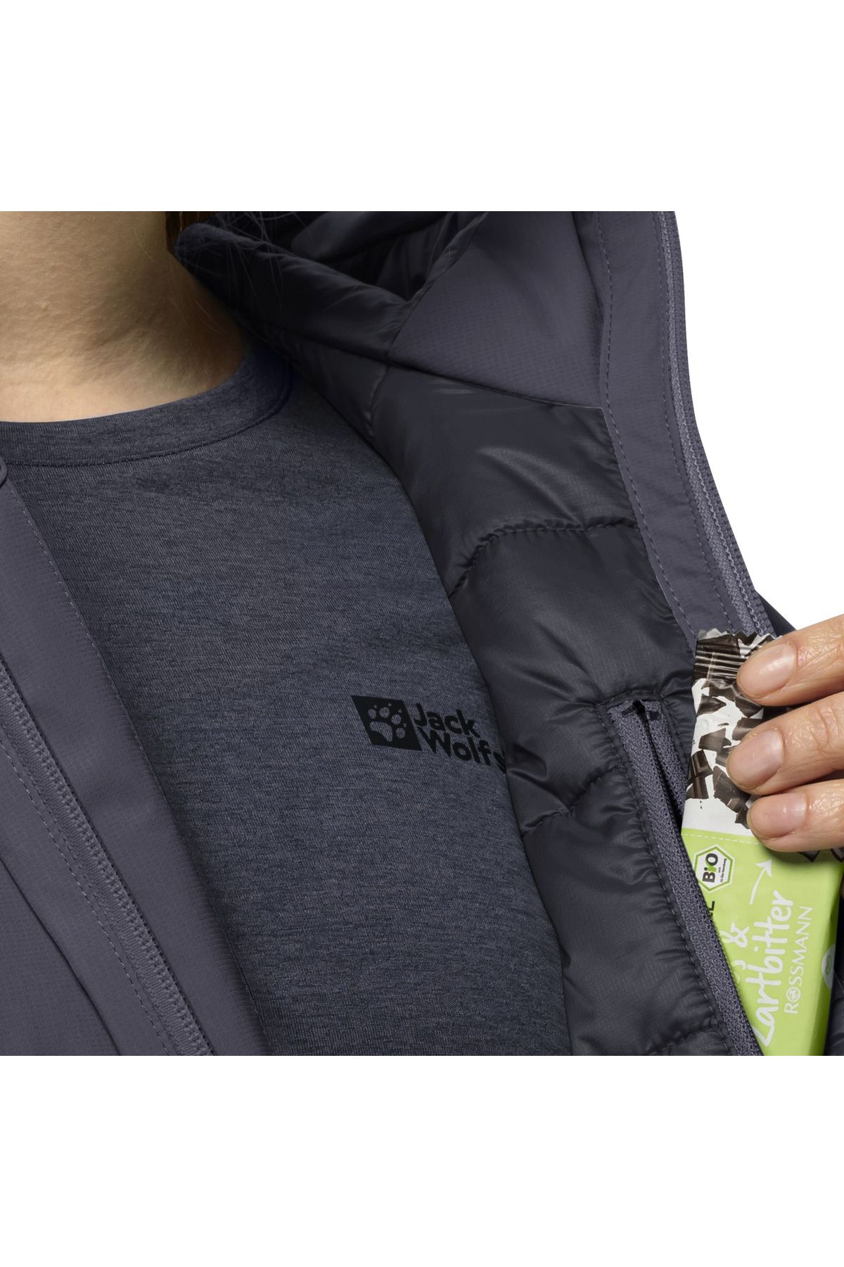Jack Wolfskin-Wisper Isolierter Outdoor-Mantel für Damen 5