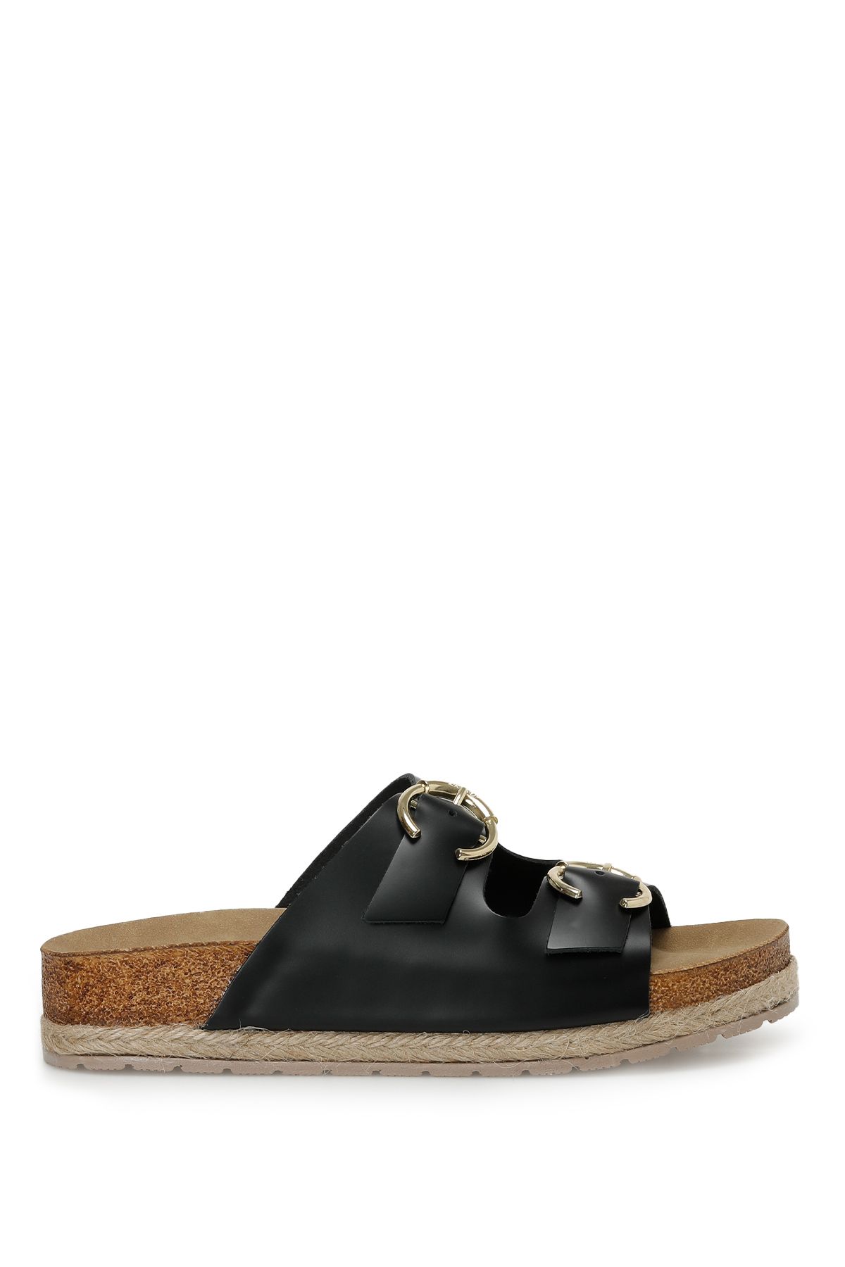 دمپایی تخت زنانه مشکی Telo 3fx Nine West
