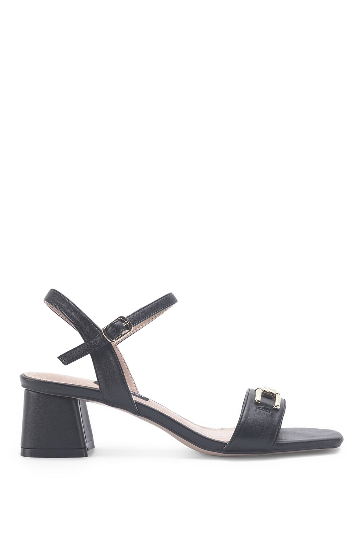 صندل پاشنه دار زنانه مشکی NENNI 3FX Nine West