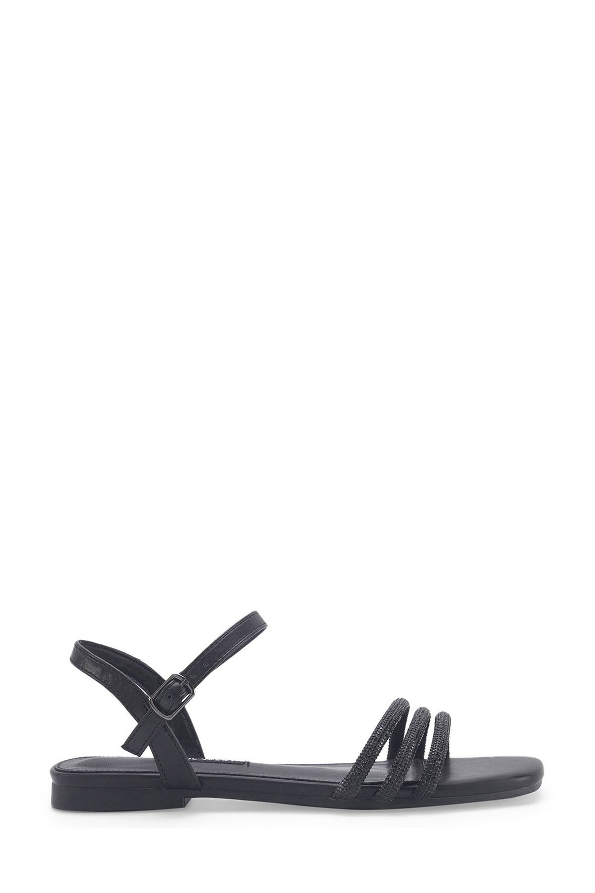 صندل تخت زنانه مشکی ANGEL 3FX Nine West