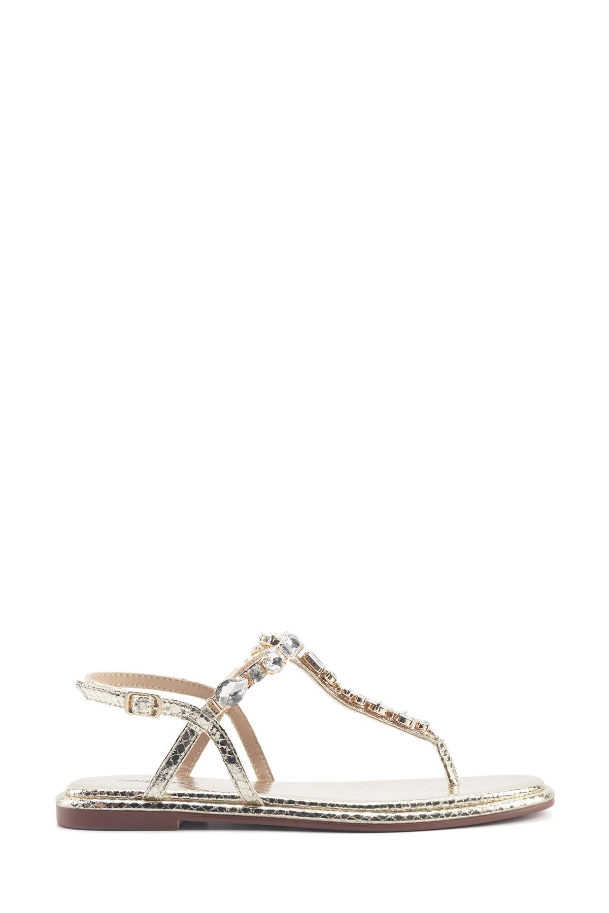 صندل تخت زنانه ORANE 5FX Gold Nine West