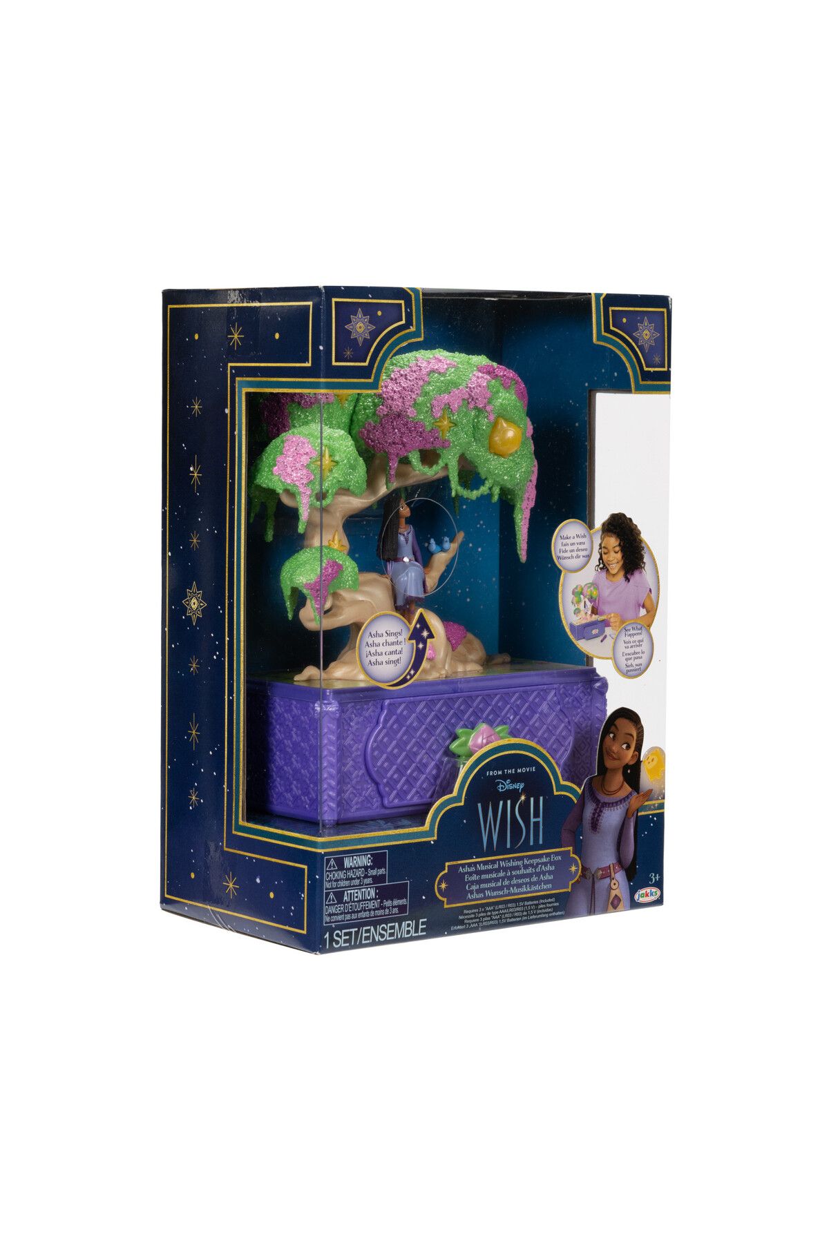 Disney-Wish Wishing Tree Jewelry Box Battery Operated |Gift for Kids and Teen 4
