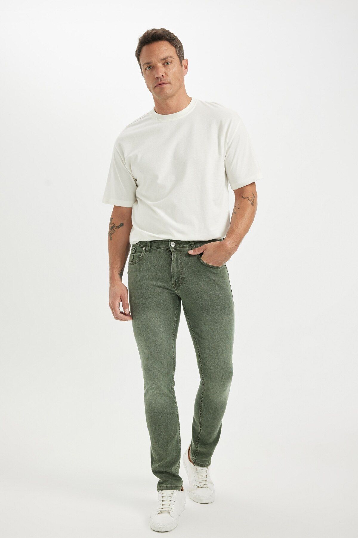 DeFacto-Pedro Slim Fit дънки Slim Fit C5876AX24SM 2