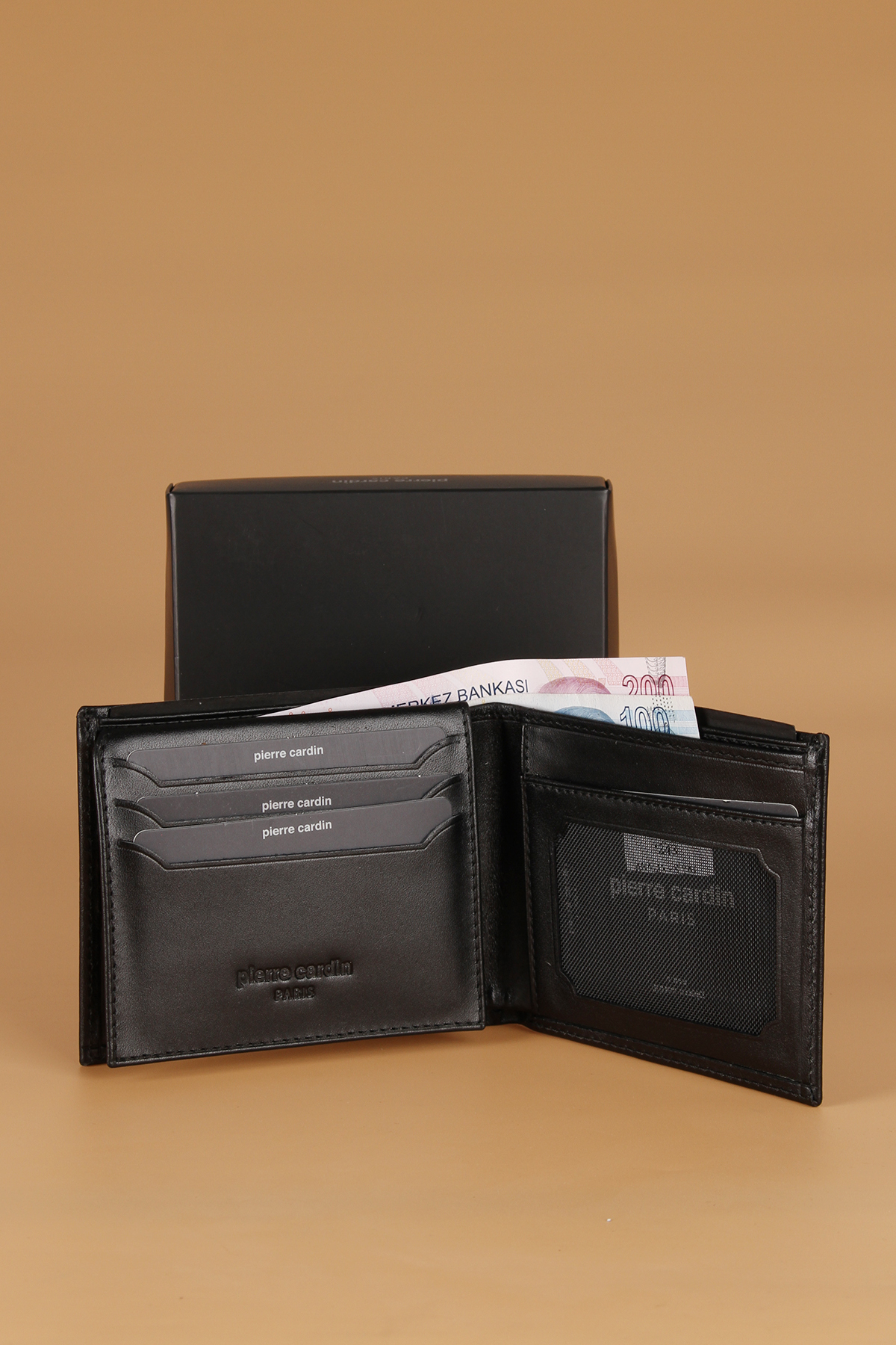 کیف پول مردانه راسته | پیر کاردین Pierre Cardin 25ep000007 - تصویر 3