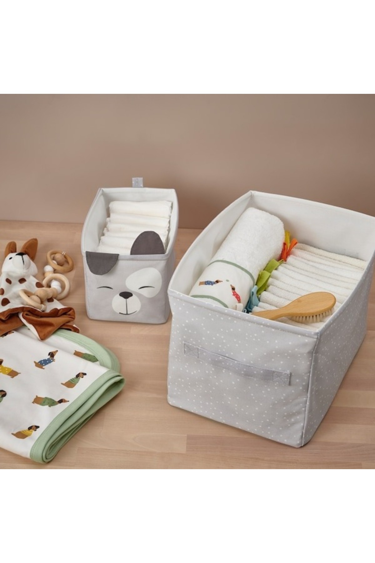 IKEA-DRÖMSLOTT Box Set of 2 | Elegant, Durable, Stackable Storage Boxes for Organizing Home & Office 5