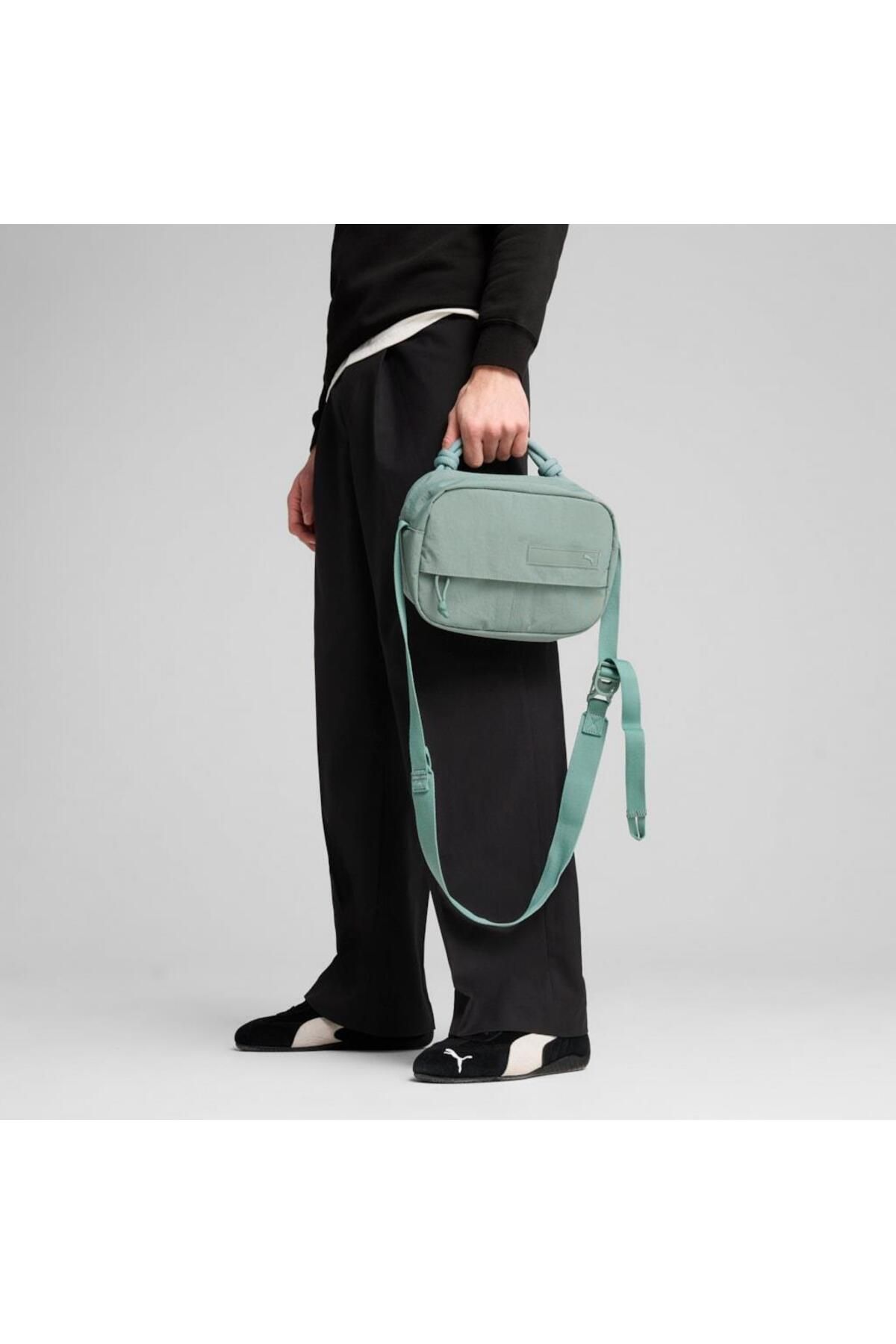 کیف شانه ای سبز زنانه و .BL BAG اورجینال Puma