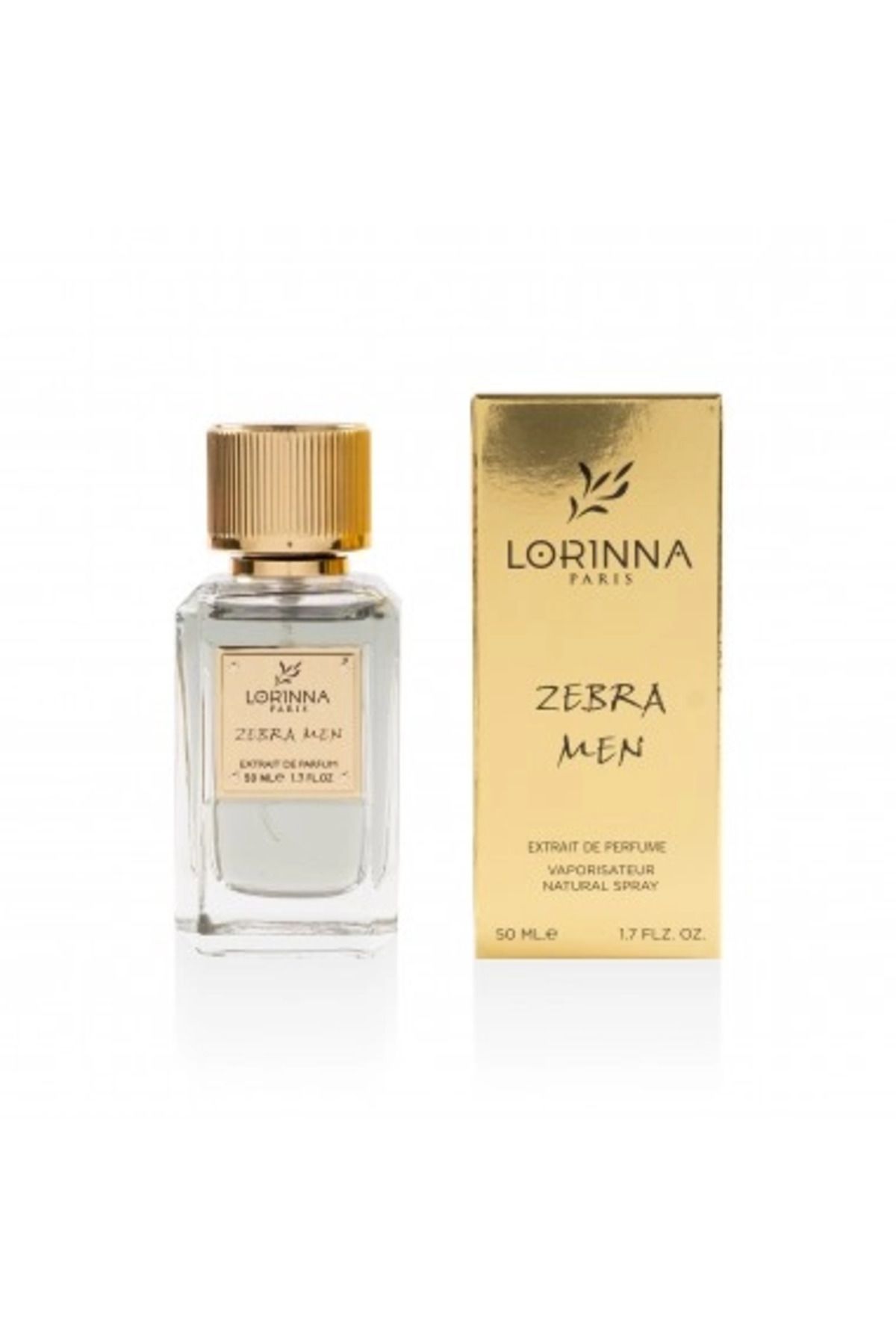 Lorinna Paris-Lorinna Zebra Men, 50 ml, perfume extract, for men inspired by Rumz Al Rasasi 9325 Pour Lui 1