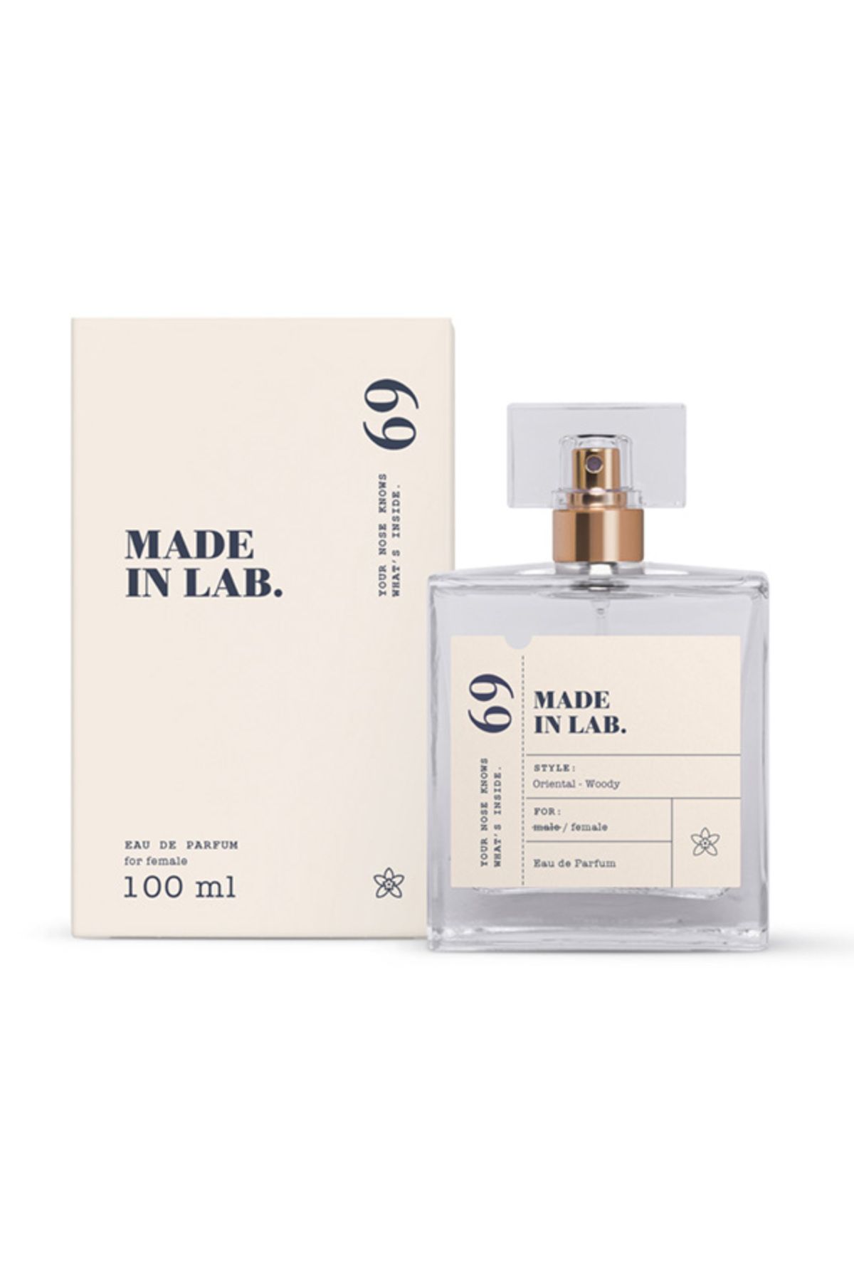 Made in Lab-Apa de parfum Femei Made in Lab No.69 - 100ml 1