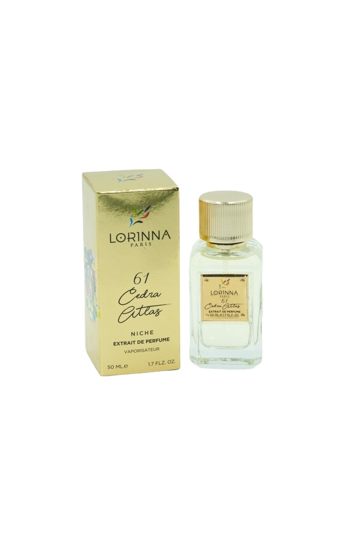 Lorinna Paris-Lorinna Cedra Atlas, 50 ml, perfume extract, unisex inspired by Atelier Cologne Cedra Atlas 1