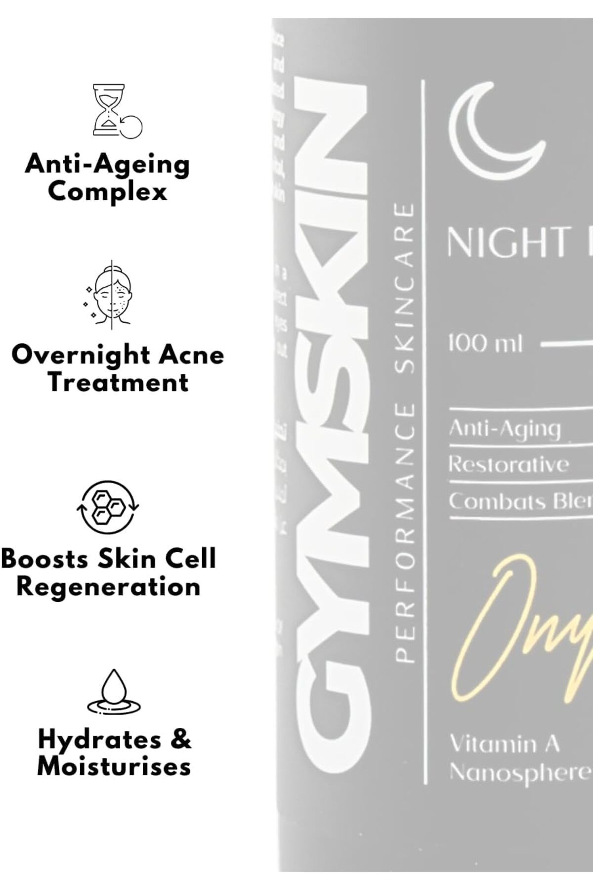 کرم بدن بازیابی شبانه روزی عملکرد GYMSKIN RESTORE Lattafa