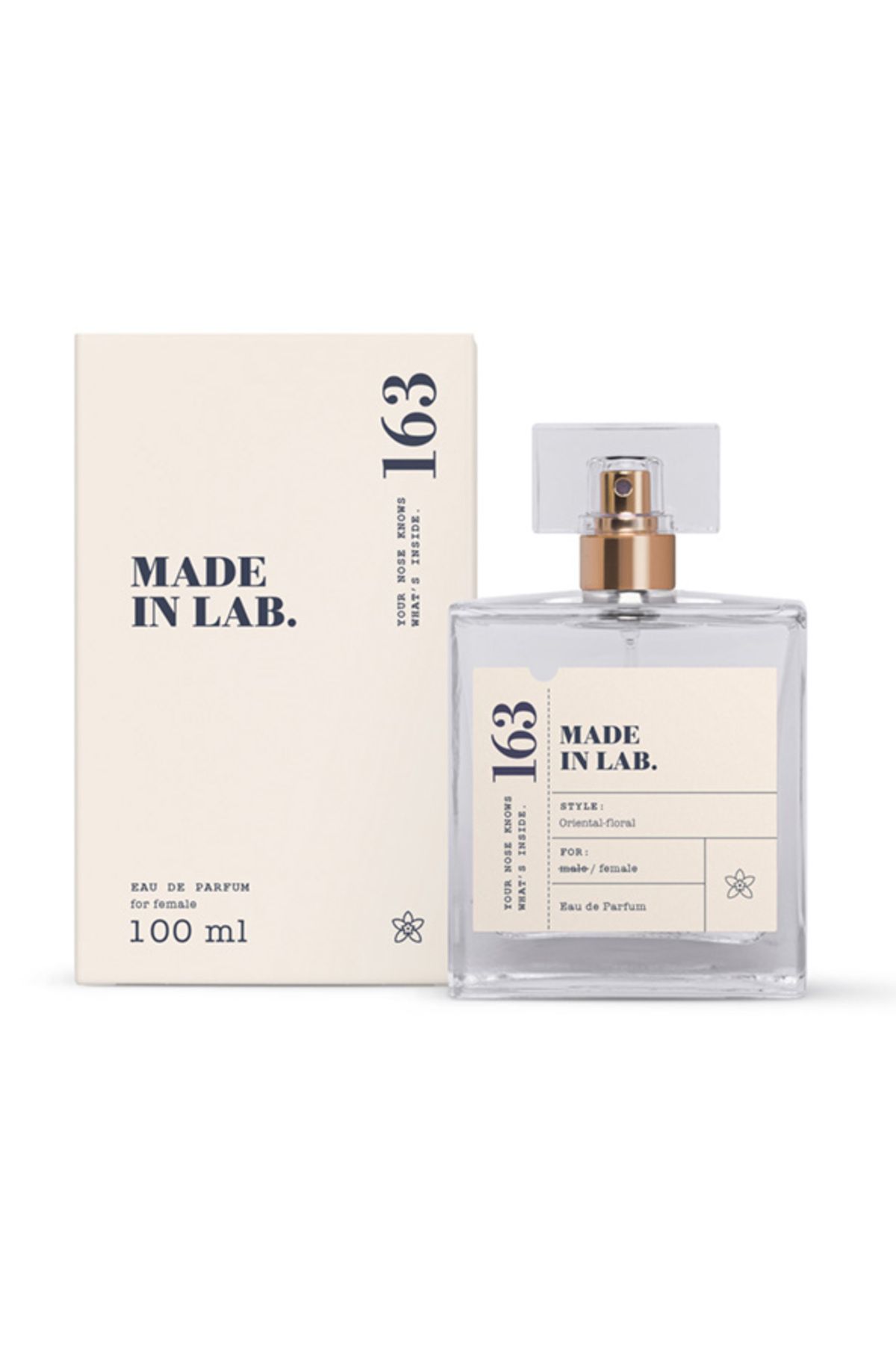 Made in Lab-Eau de Parfum Women Made in Lab No.163 - Inspired by Givenchy L'Interdit (100 ml) 1