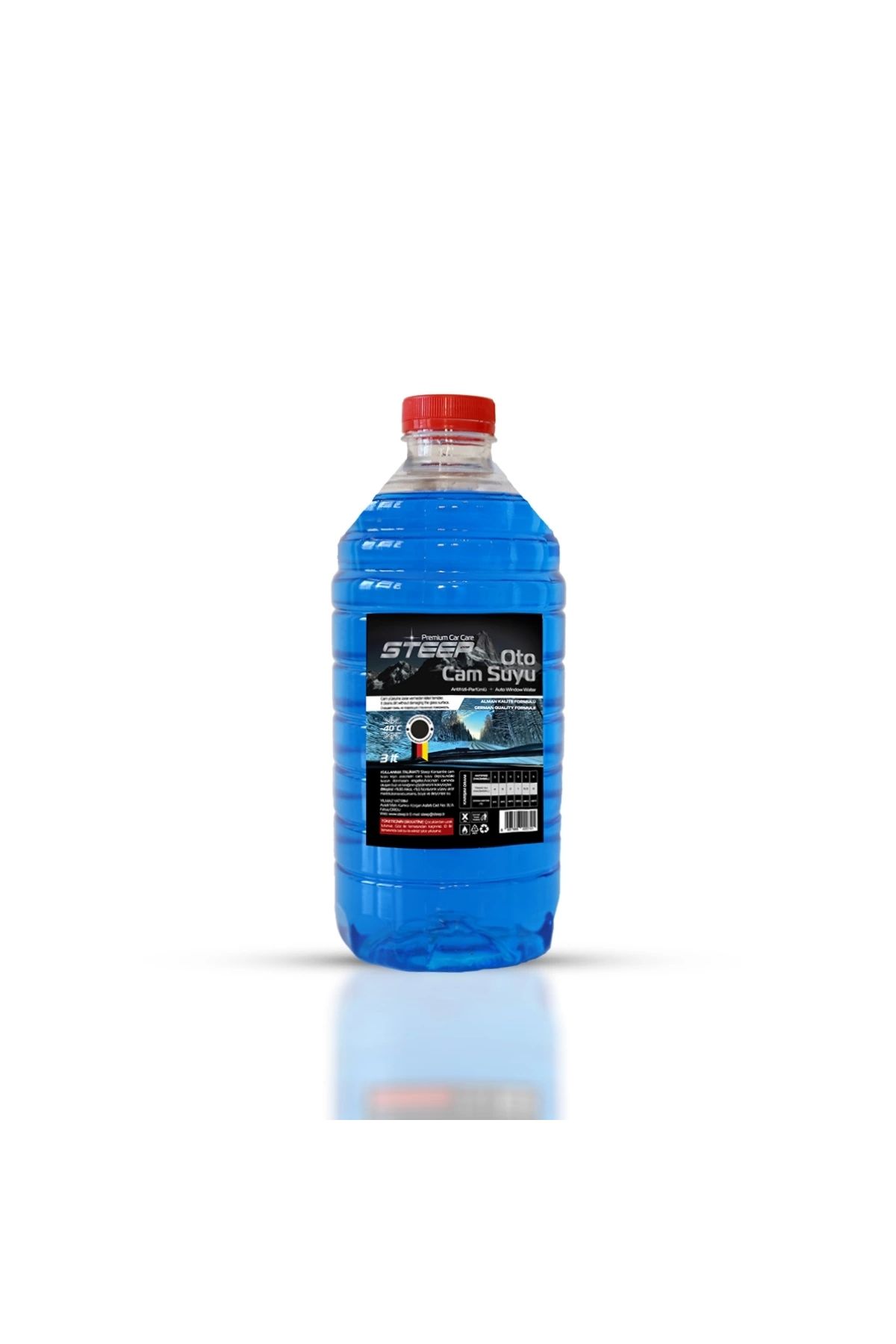 STEEP Oto Cam Suyu -40 Derece Antifriz İçerikli 3 Lt