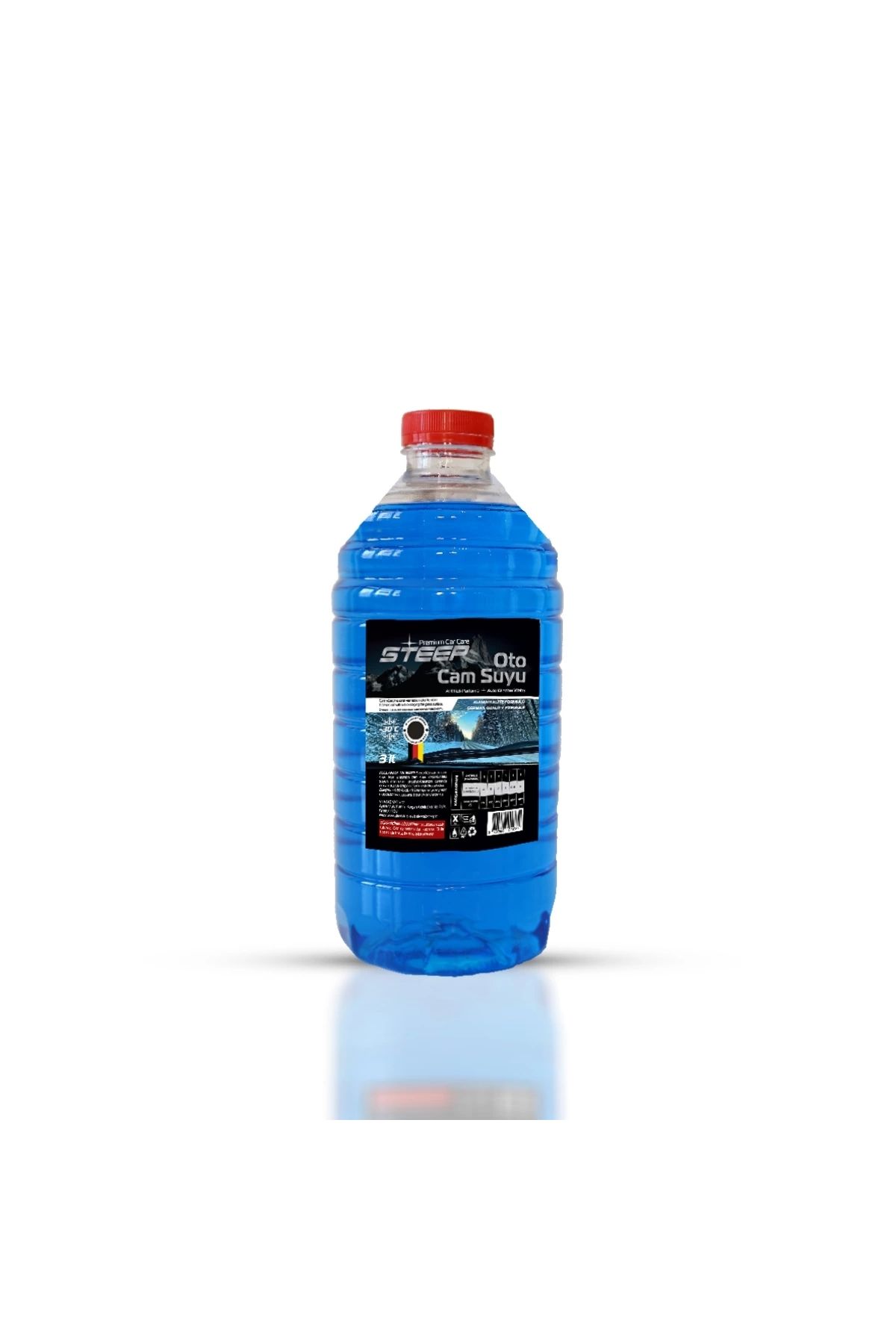 STEEP Oto Cam Suyu -30 Derece Antifriz İçerikli 3 Lt