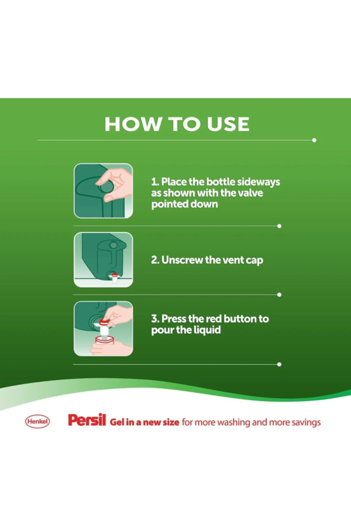 Persil جل التنظيف العميق باور جل سائل للغسيل 7 لتر