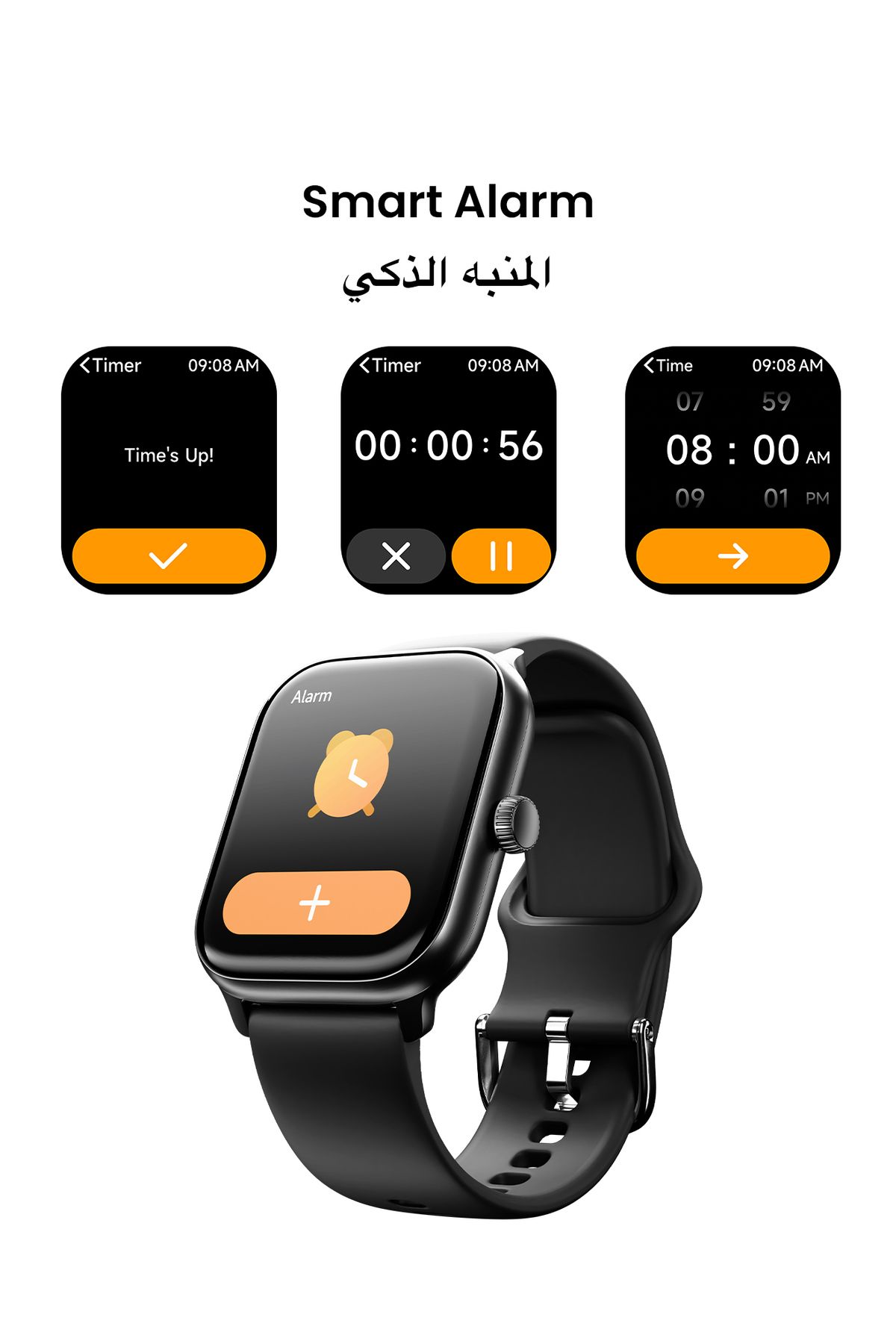 Tinymoose-Tempo Smartwatch – AMOLED, GPS, 100+ Sport Modes, Bluetooth Call, Heart Rate, SPO2, Waterproof 11