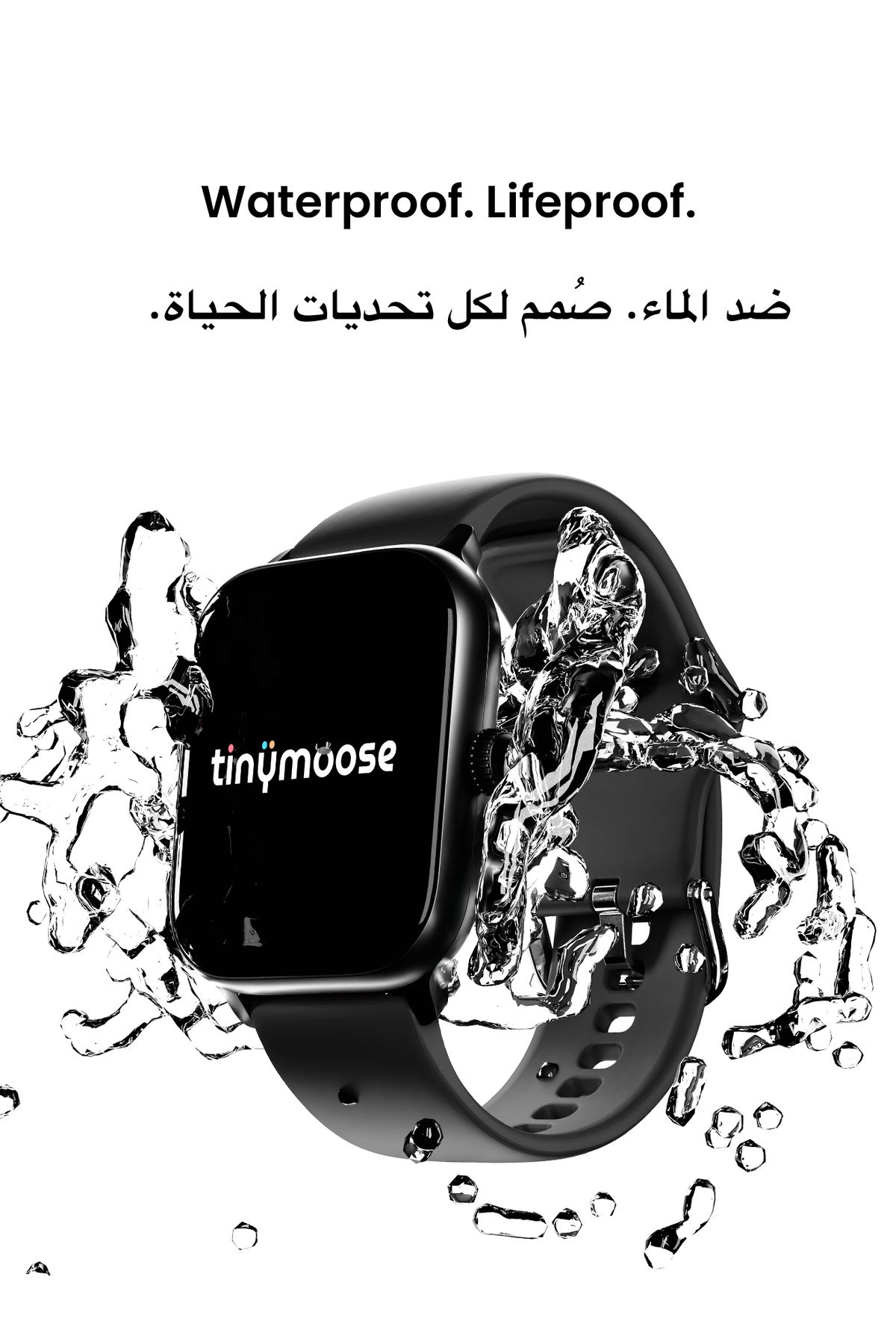 Tinymoose-Tempo Smartwatch – AMOLED, GPS, 100+ Sport Modes, Bluetooth Call, Heart Rate, SPO2, Waterproof 10