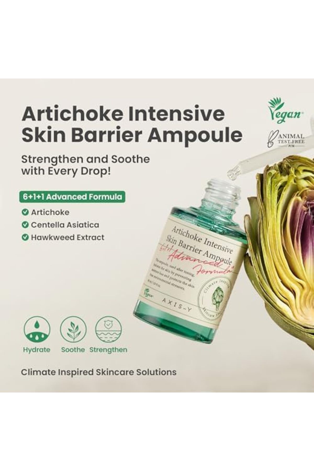 AXIS-Y-Artichoke Intensive Skin Barrier Ampoule, 30 ml 4