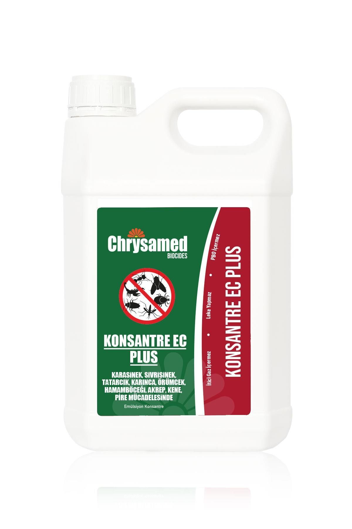 Chrysamed Konsantre EC Plus 5 lt Örümcek Bit Pire Kene Akrep Böcek İlacı