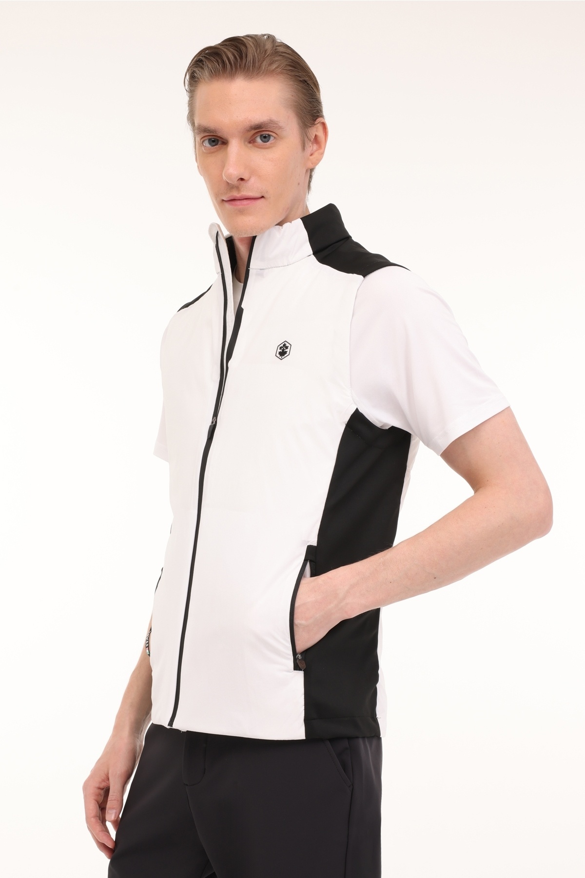 لامبرجک جلیقه مردانه سفید ML FILAZ VEST 4OTW300 4PR