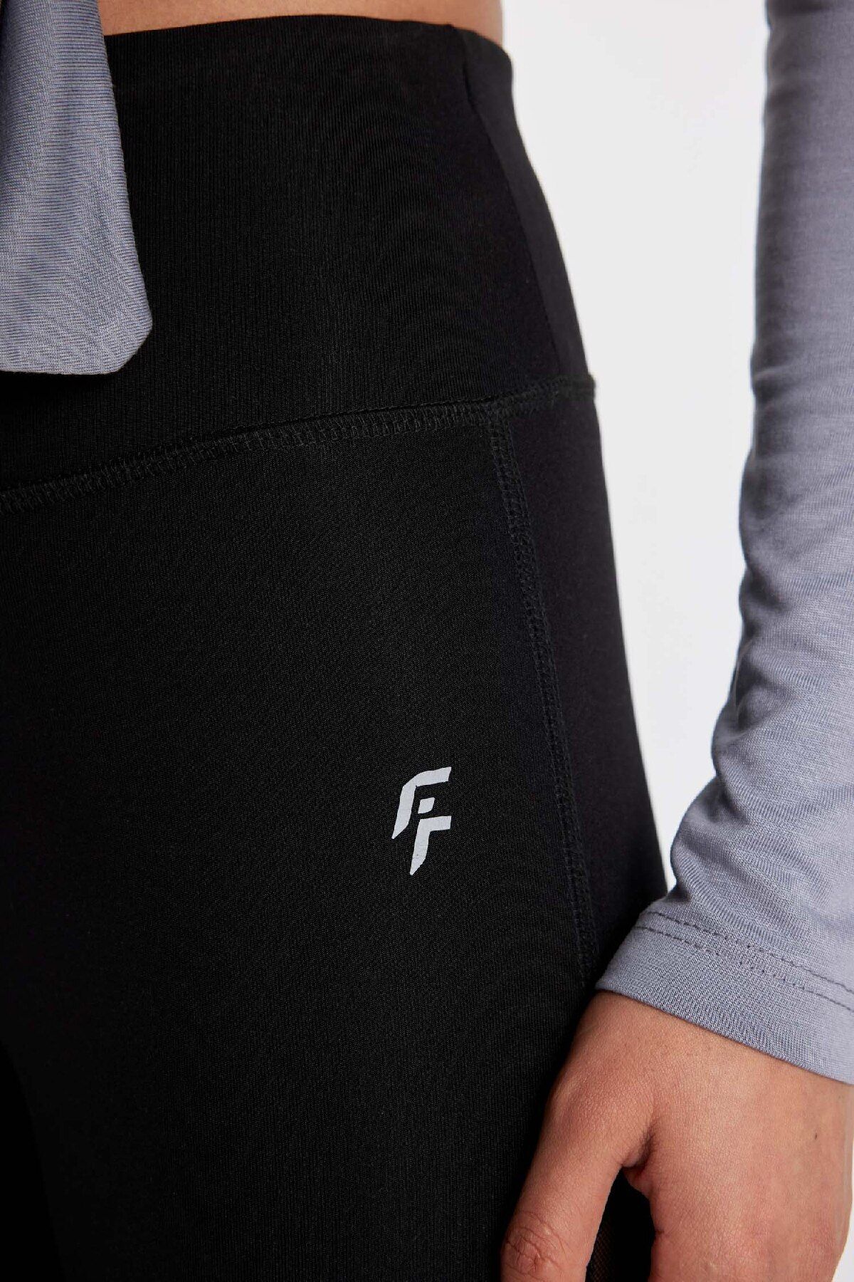 DeFacto-DeFactoFit - Sport-Leggings aus schwerem Stoff, taillenbetont - C3509AX24SM 6