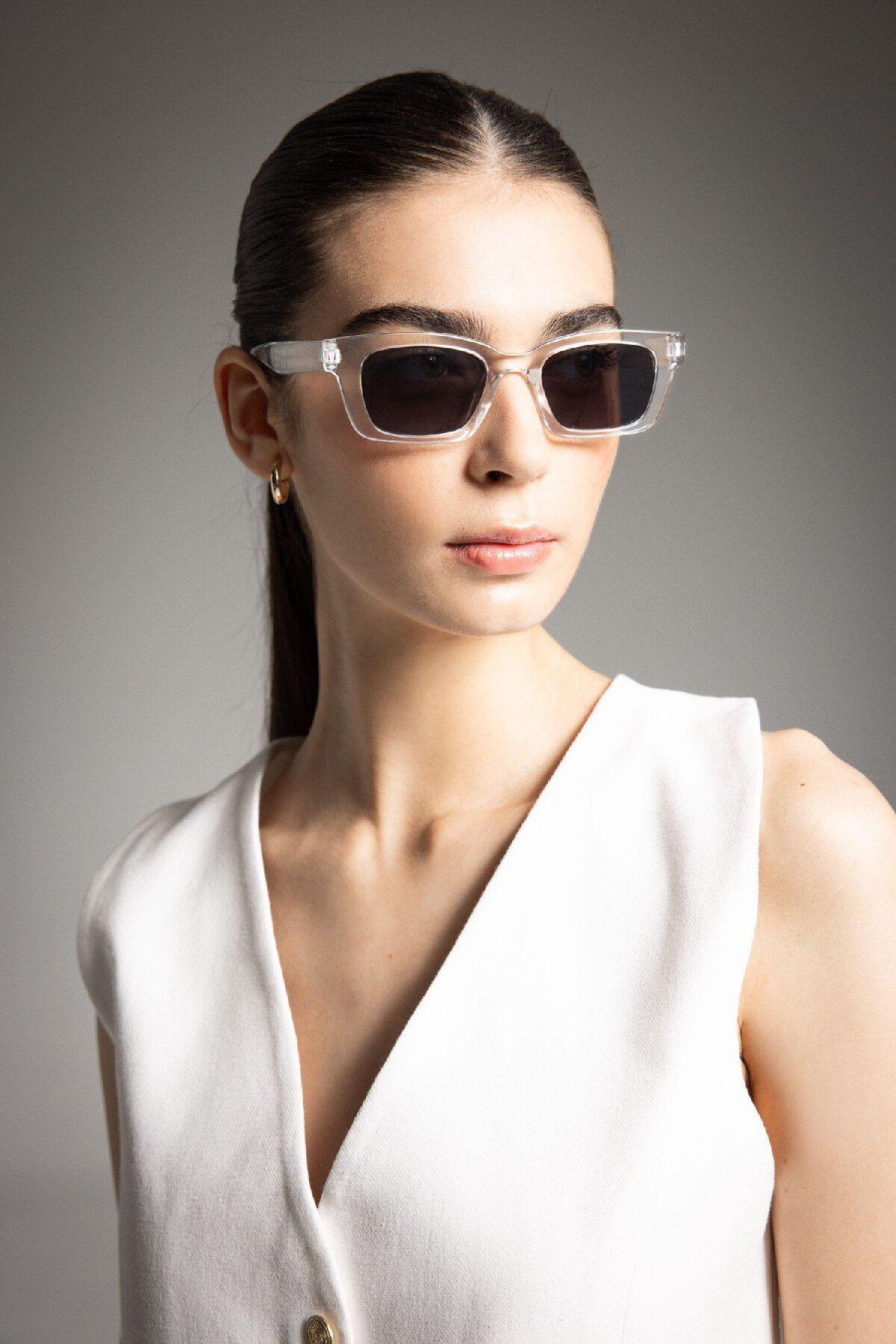 DeFacto-Rectangular Women's Sunglasses - D0888AXNS 1