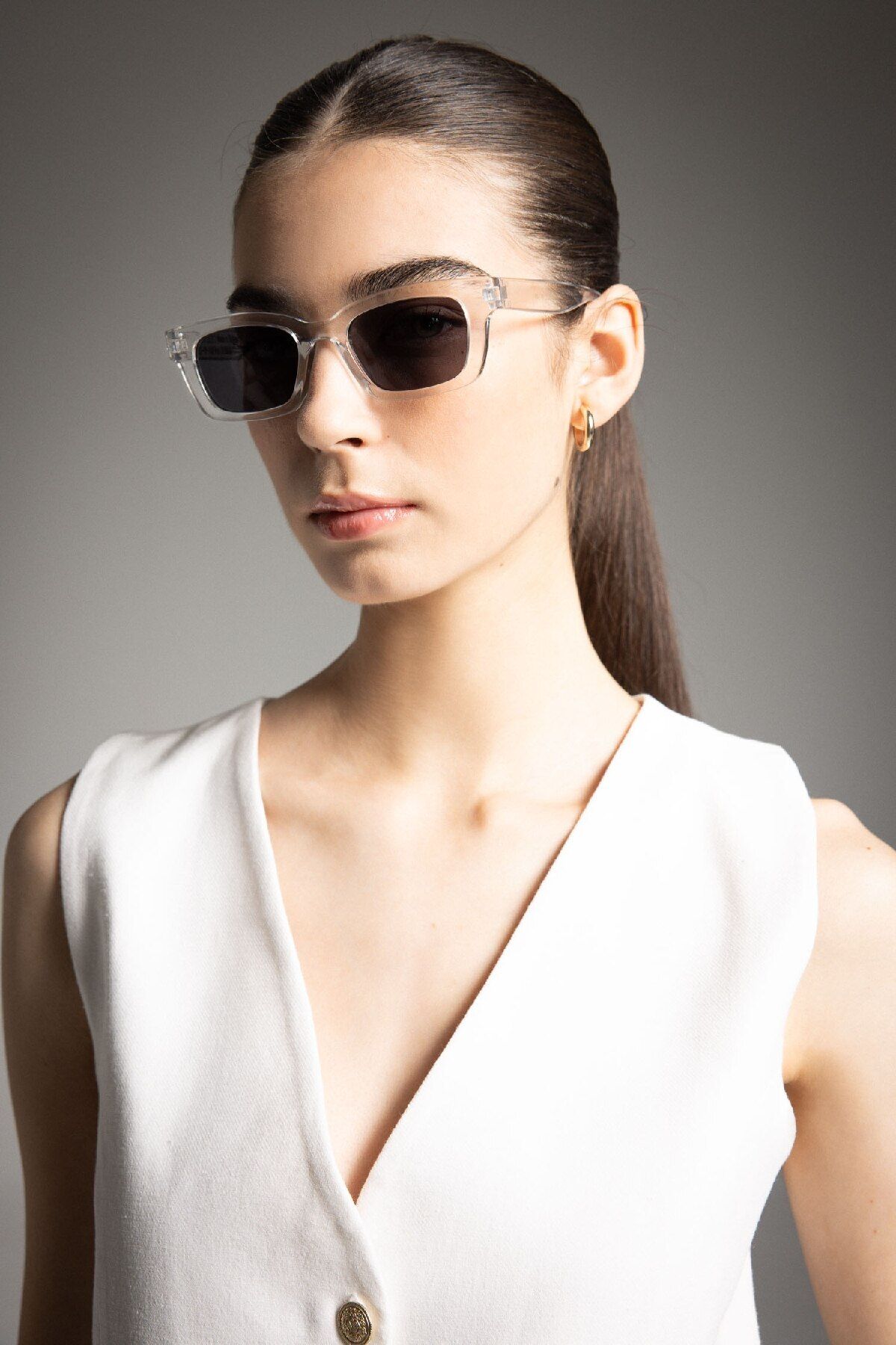 DeFacto-Rectangular Women's Sunglasses - D0888AXNS 2