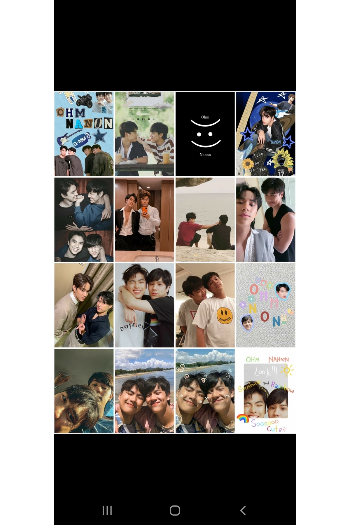 owl bag OHM NANON Tasarımlı desenli 16 ' lı fotokart seti