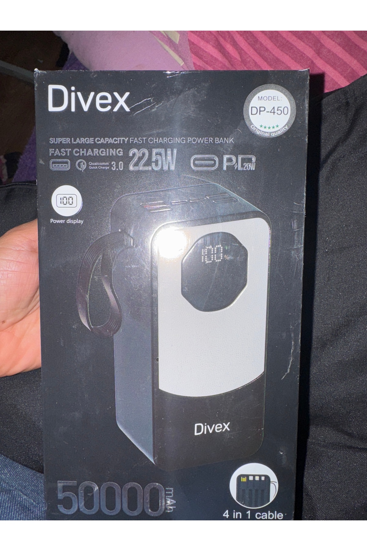 Divex 50000mah power bank - Fiyatı, Yorumları