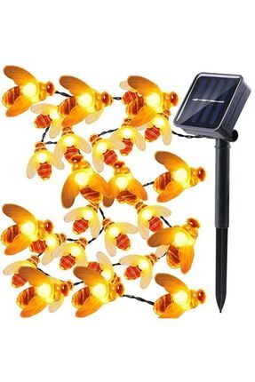 Dream Plus 30 Arı Led 4 Metre Solar Aydınlatma Gün IşığI Bahçe Balkon Ağaç Sa...