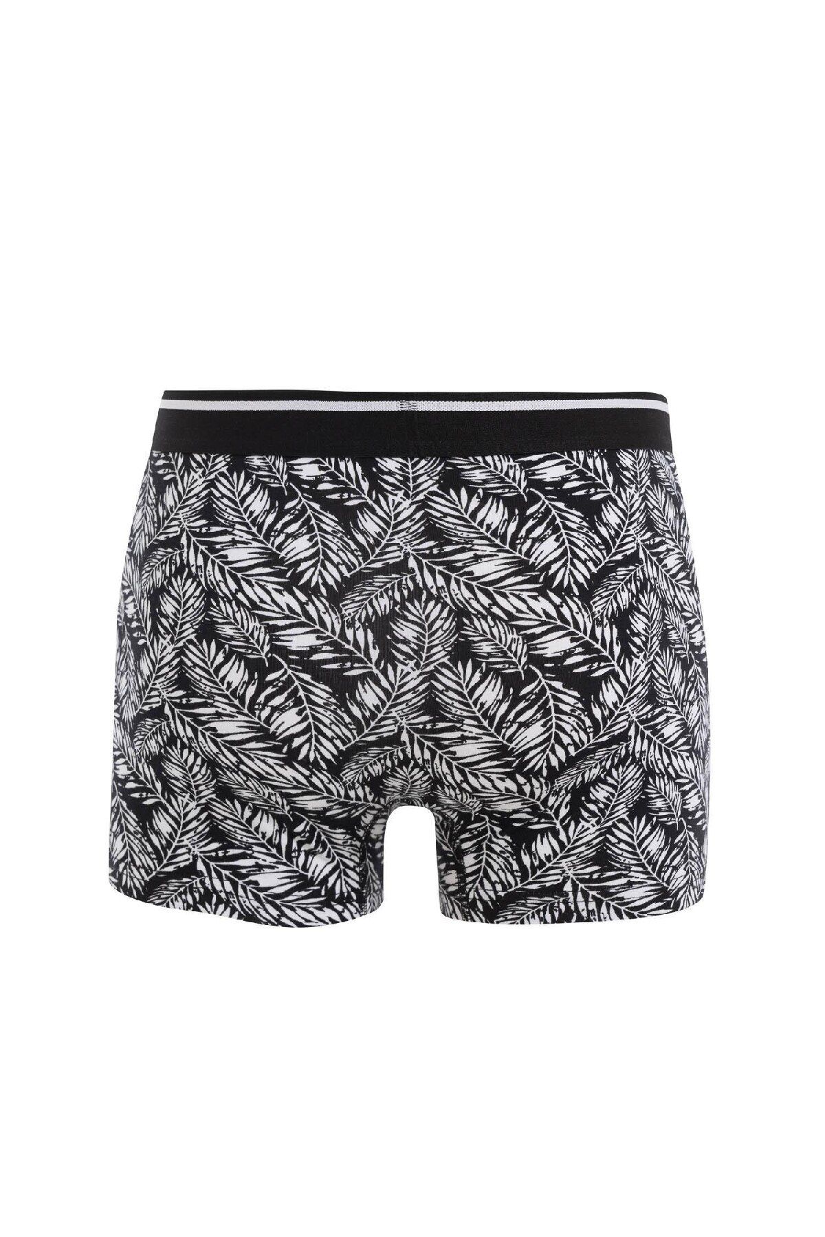 DeFacto-Regular Fit Patterned 3-Piece Boxers B0577Ax24Wn 3