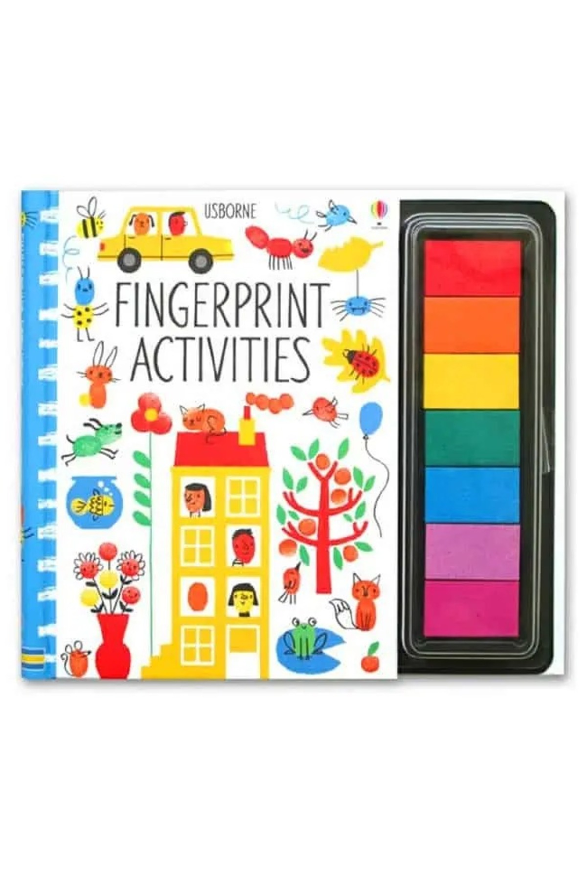 Usborne Βιβλίο δραστηριοτήτων με δακτυλικά αποτυπώματα
