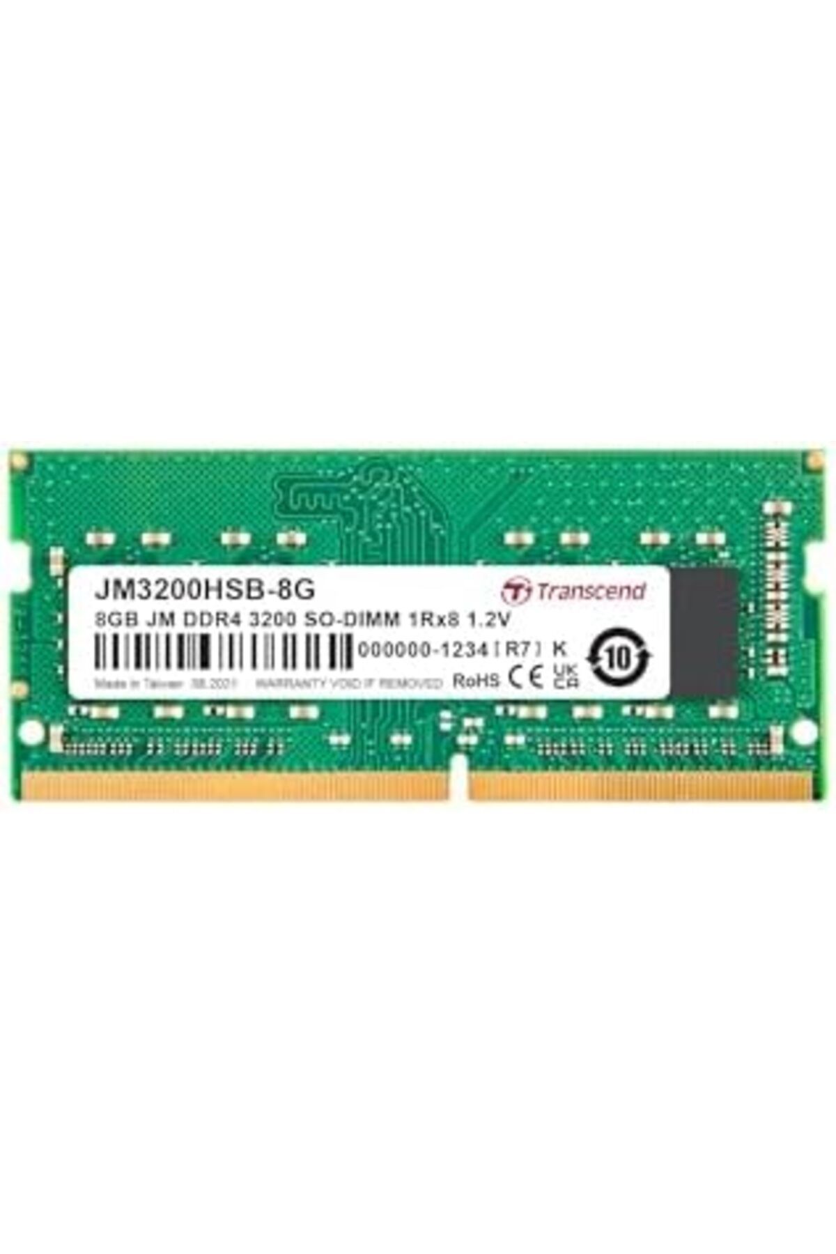 STOREMAX-Kdroglu Jm3200Hsb-8G Memory 8Gb Ddr4 3200Mhz Memory Module (8 Gb, Ddr4, 3200 Mhz, So-Dimm) New D 2