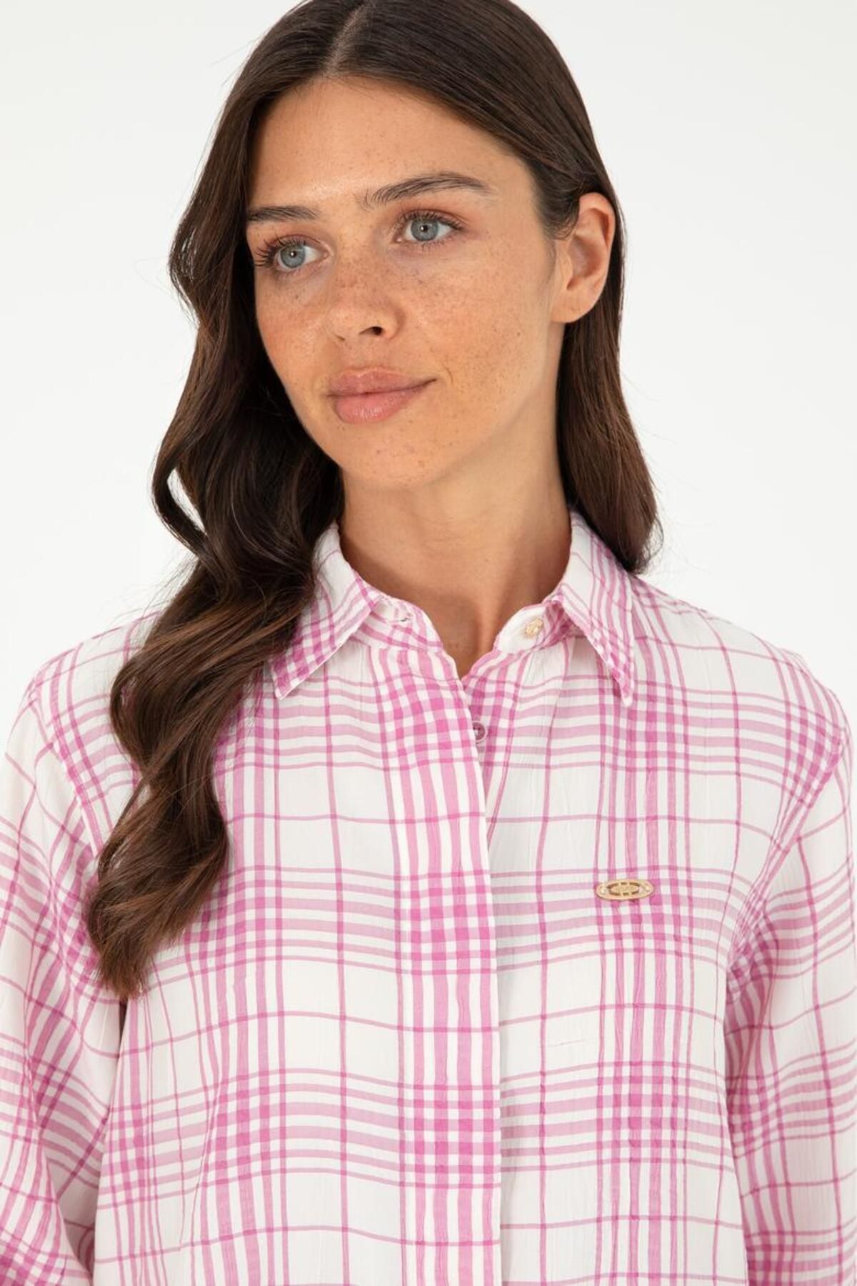 U.S. Polo Assn.-Women's Comfort Violet Long Sleeve Shirt Tekspor 190944 .6 3