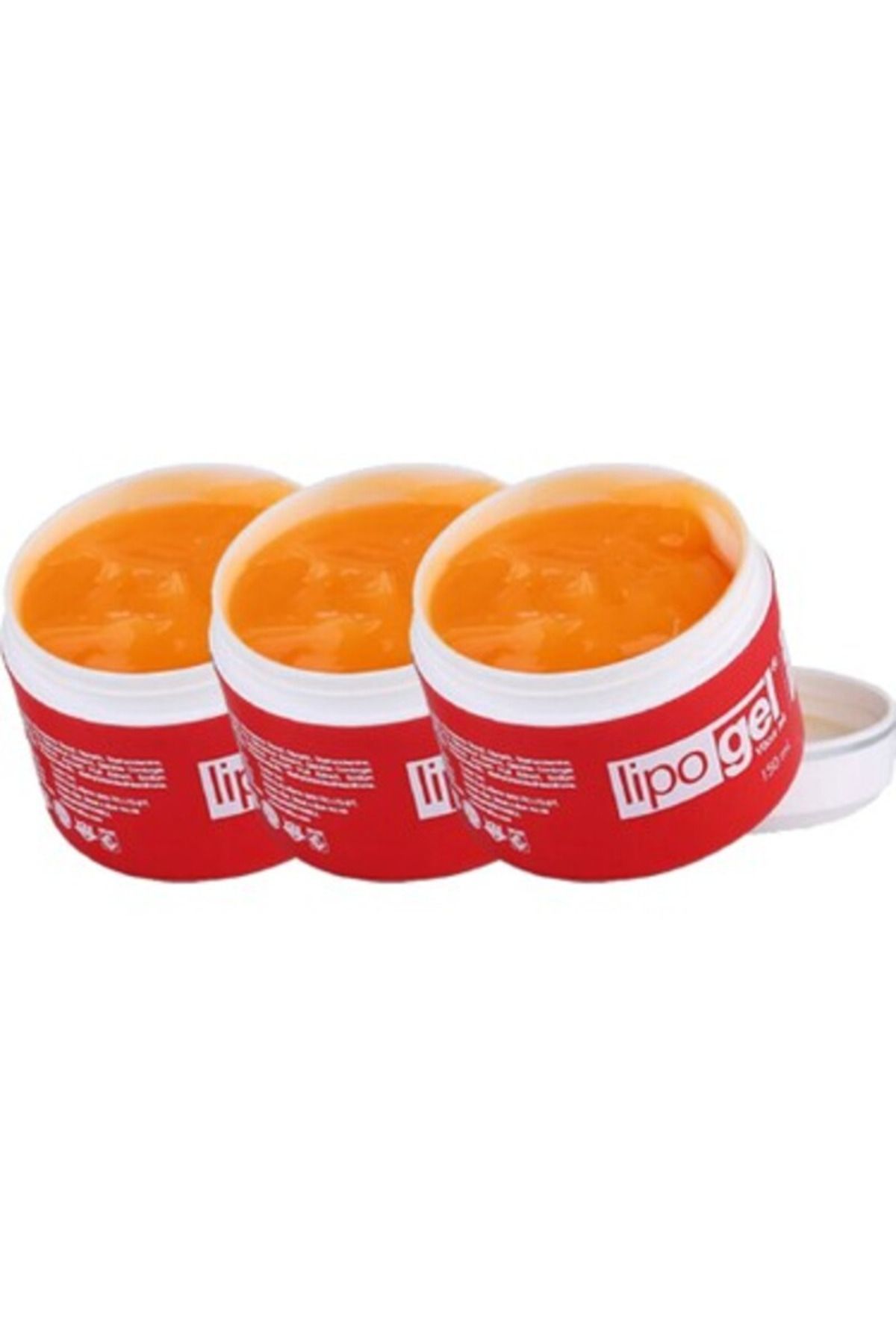 LİPOGEL Lipo Selülit Jeli - Orijinal Lipo Gel Bölgesel Kullanım Jeli 150ml X 3 ADET