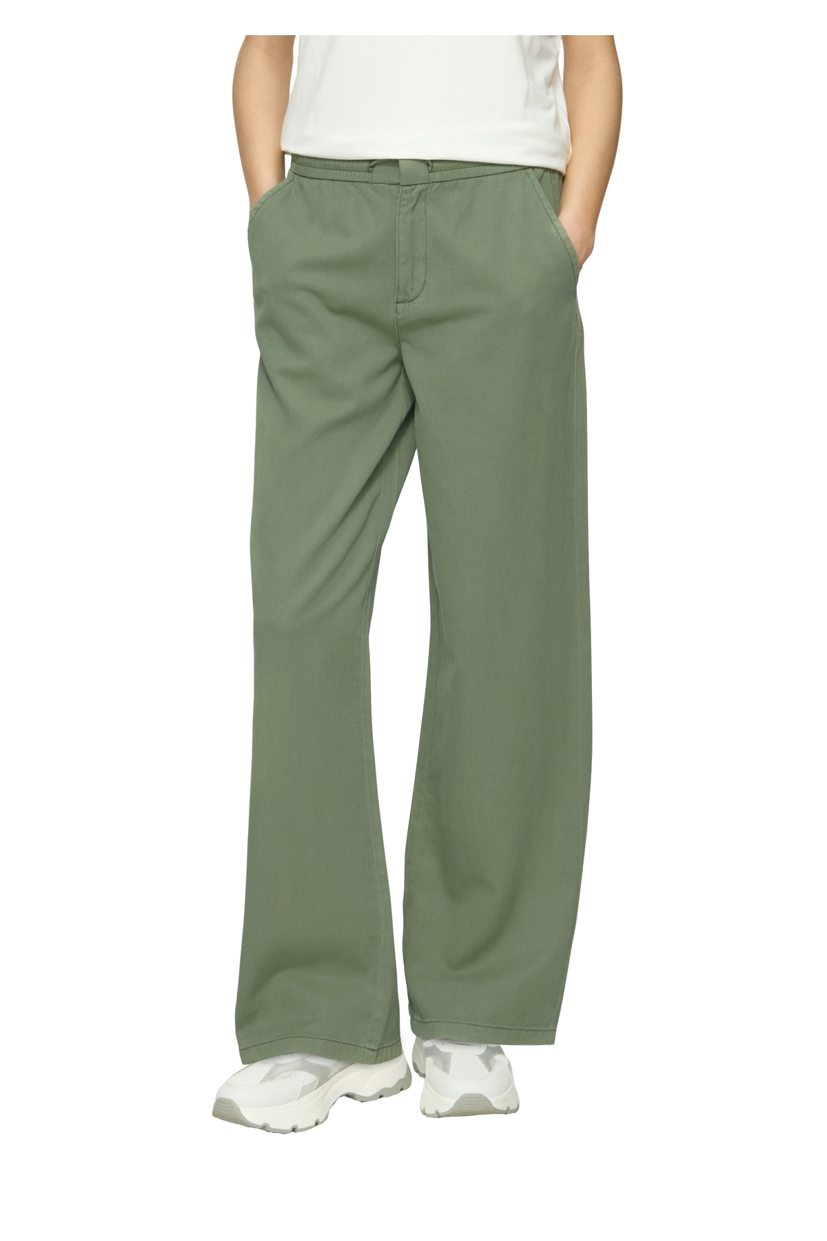 S.Oliver Jeans Pantaloni Donna 2168856, Gamba Larga, Modello Casual