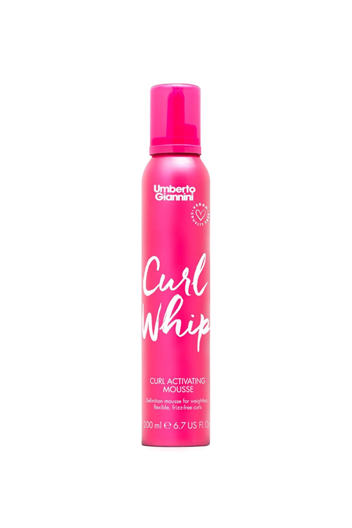 Umberto Giannini-Whip Curl Activating Vegan Mousse 200ml 1