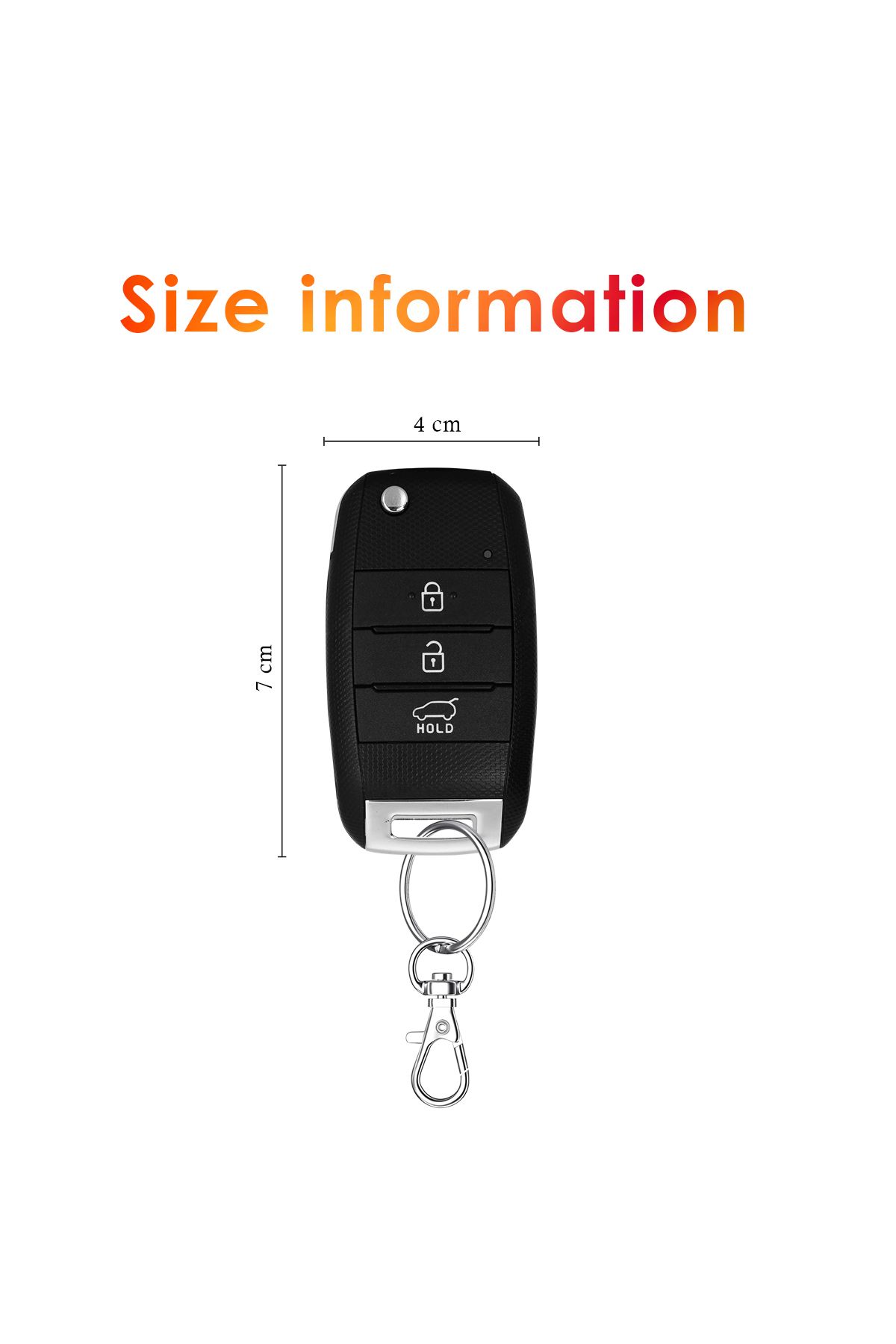 3XR-Car Keyless Entry System Remote Lock/Unlock, Trunk Release, Window Closer, Universal Fit Light Flash 2