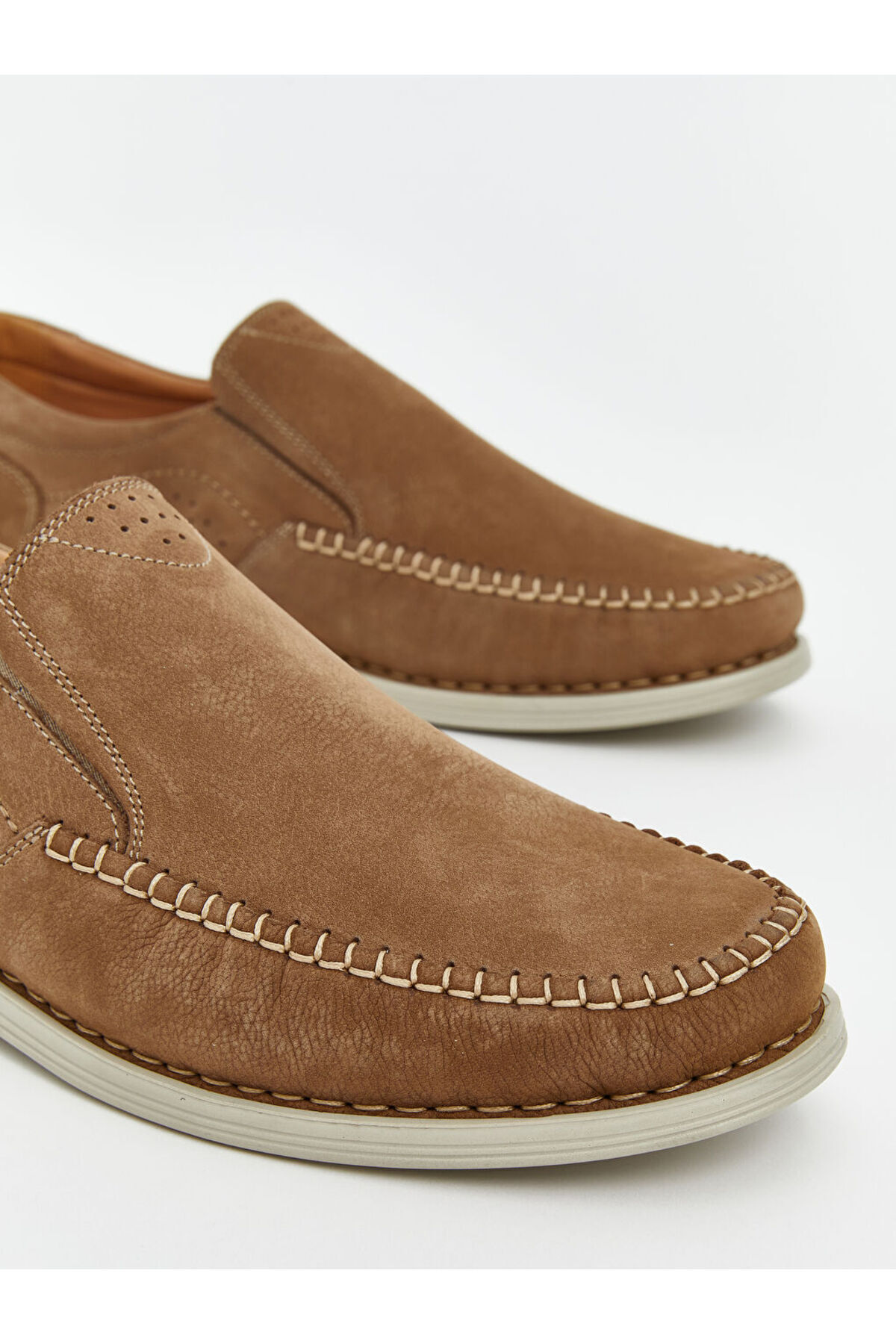 LC Waikiki-Ανδρικά κλασικά παπούτσια New Season Suet - S5DA10Z8 3