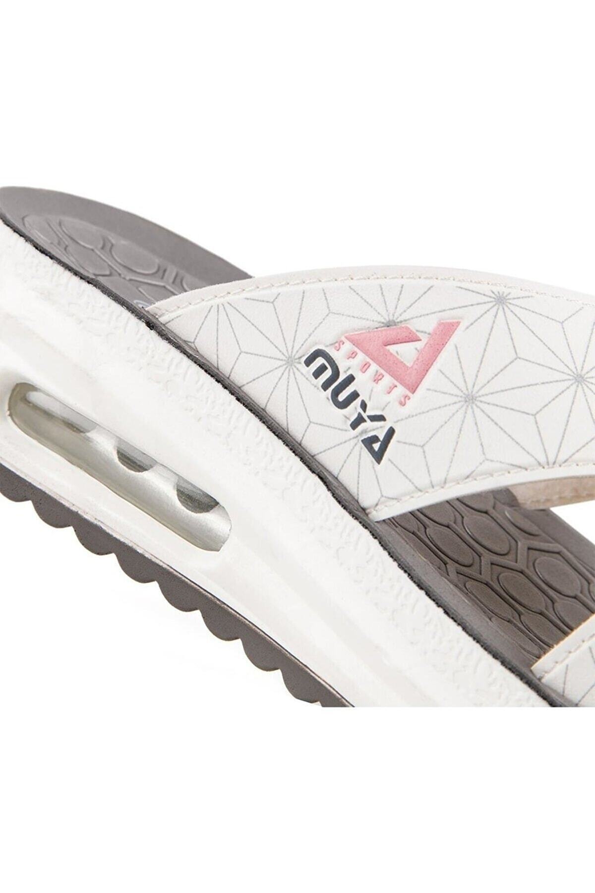 Muya-Anatomical Sole Wet Floor New Season 2025 White Slippers - Women's Shoes 4