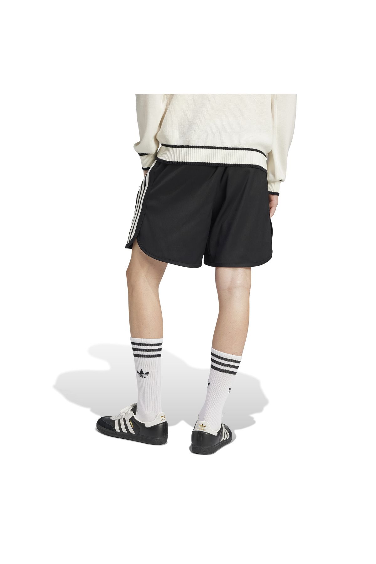شورت ورزشی مشکی مردانه 3 نوری حق بیمه adidas