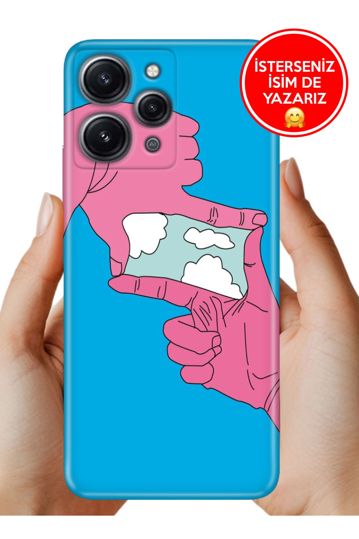 Cekuonline Xiaomi Redmi 12 Kılıf Freedooom