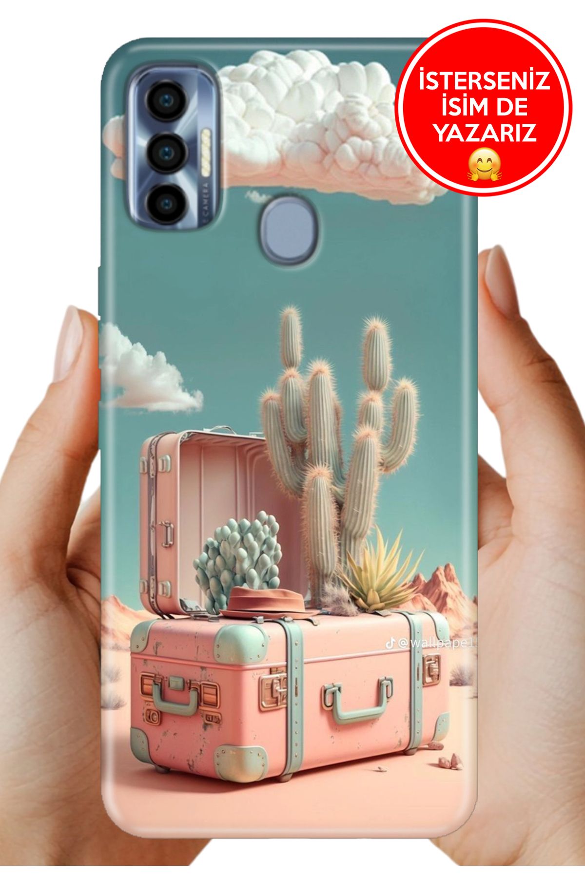 TECNO Spark 7 Pro Kılıf Baskılı Life Style Kapak Silikon AdiosAmigos