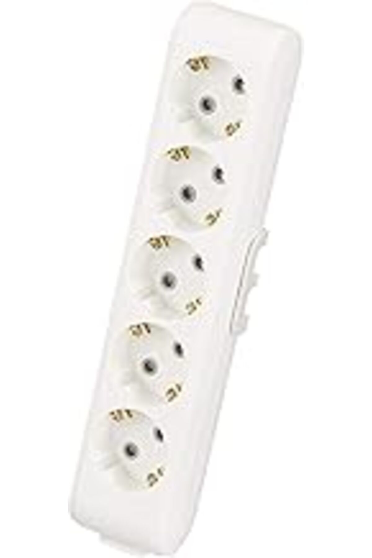 NcK-Multi-Let Five Socket Grounded Terminal Child Proof 1